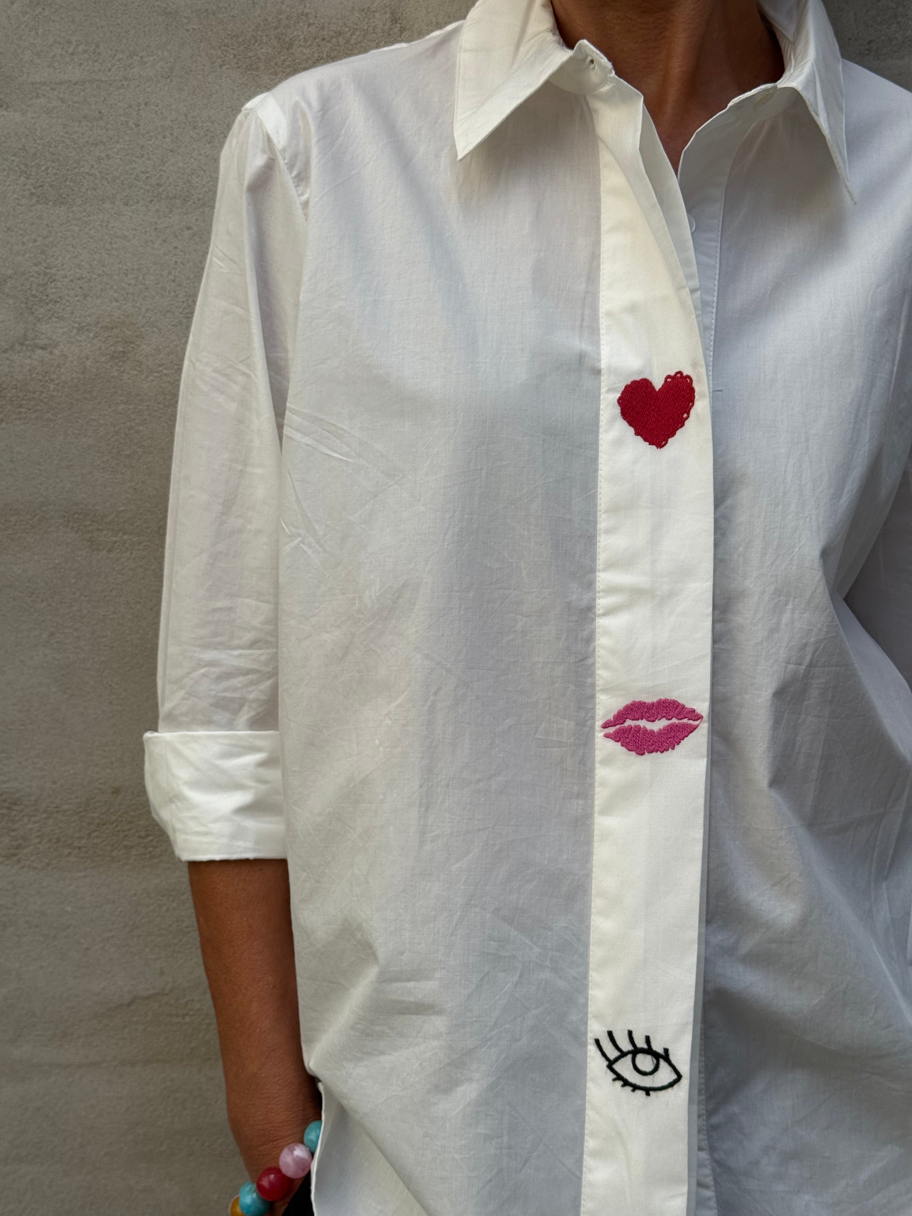 Odette Shirt - Spring Gardenia