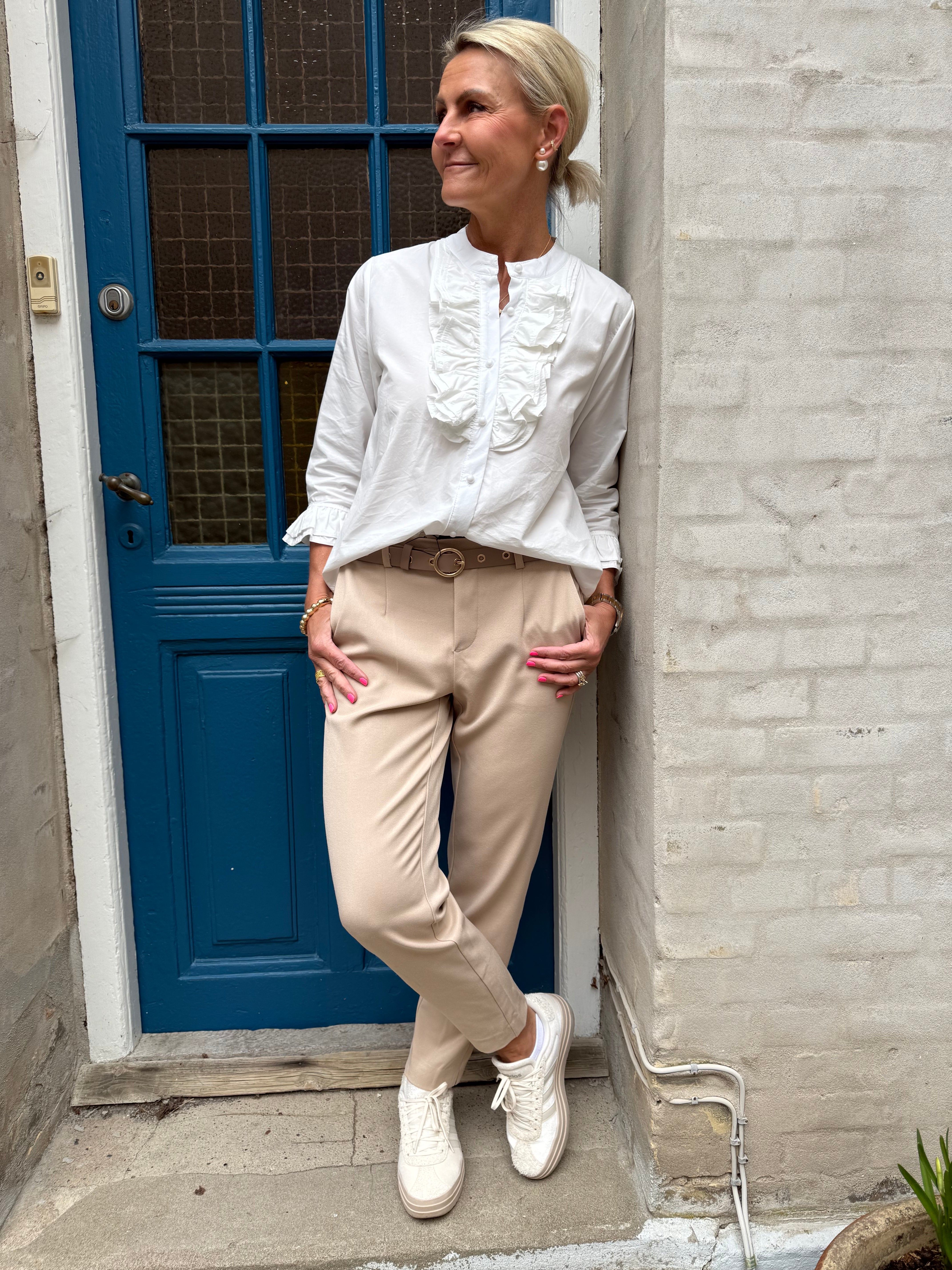 Lisa SLIM Pant - Humus