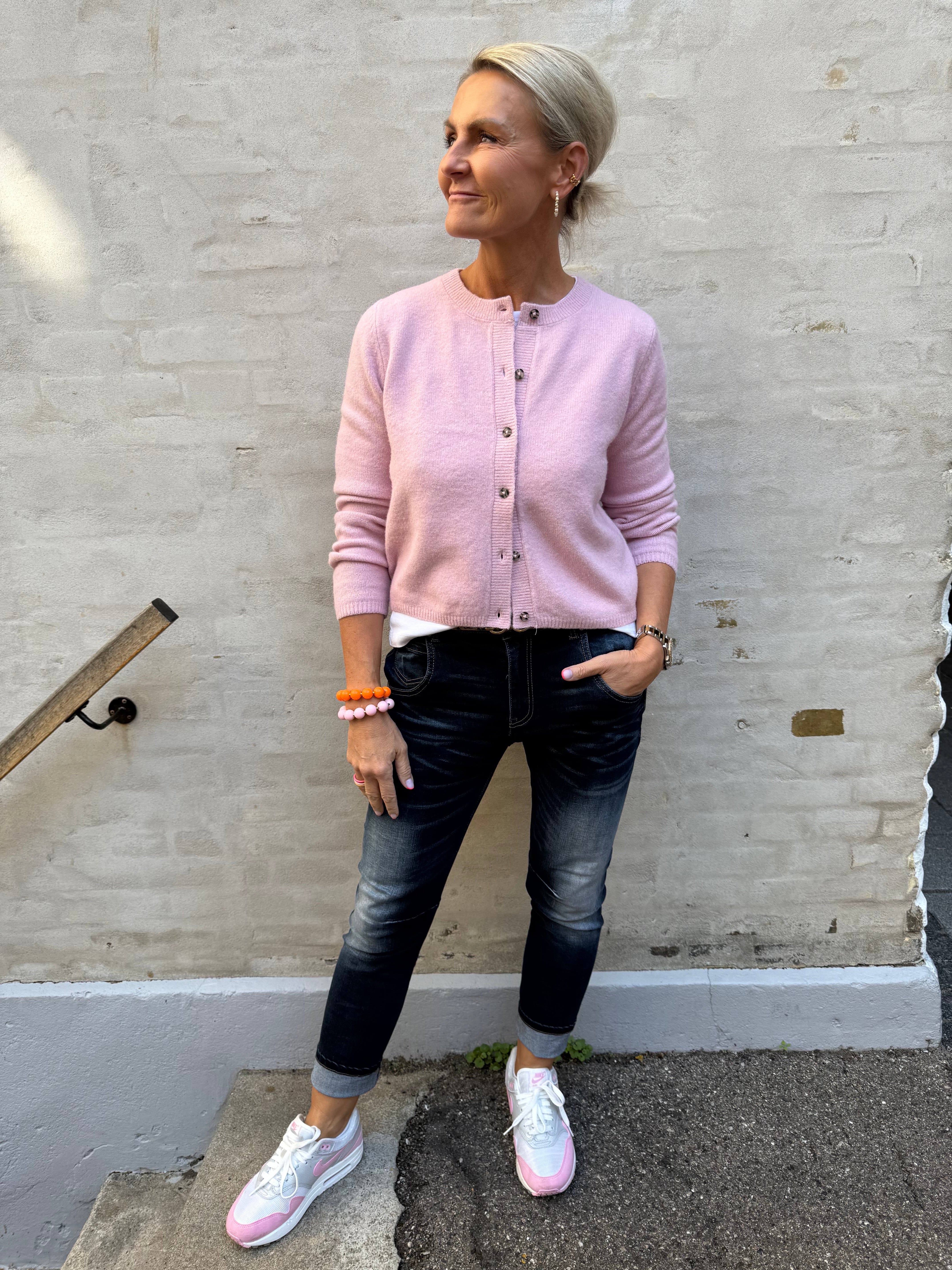 CHLOE LIFE CARDIGAN - Sweet Lilac MELANGE