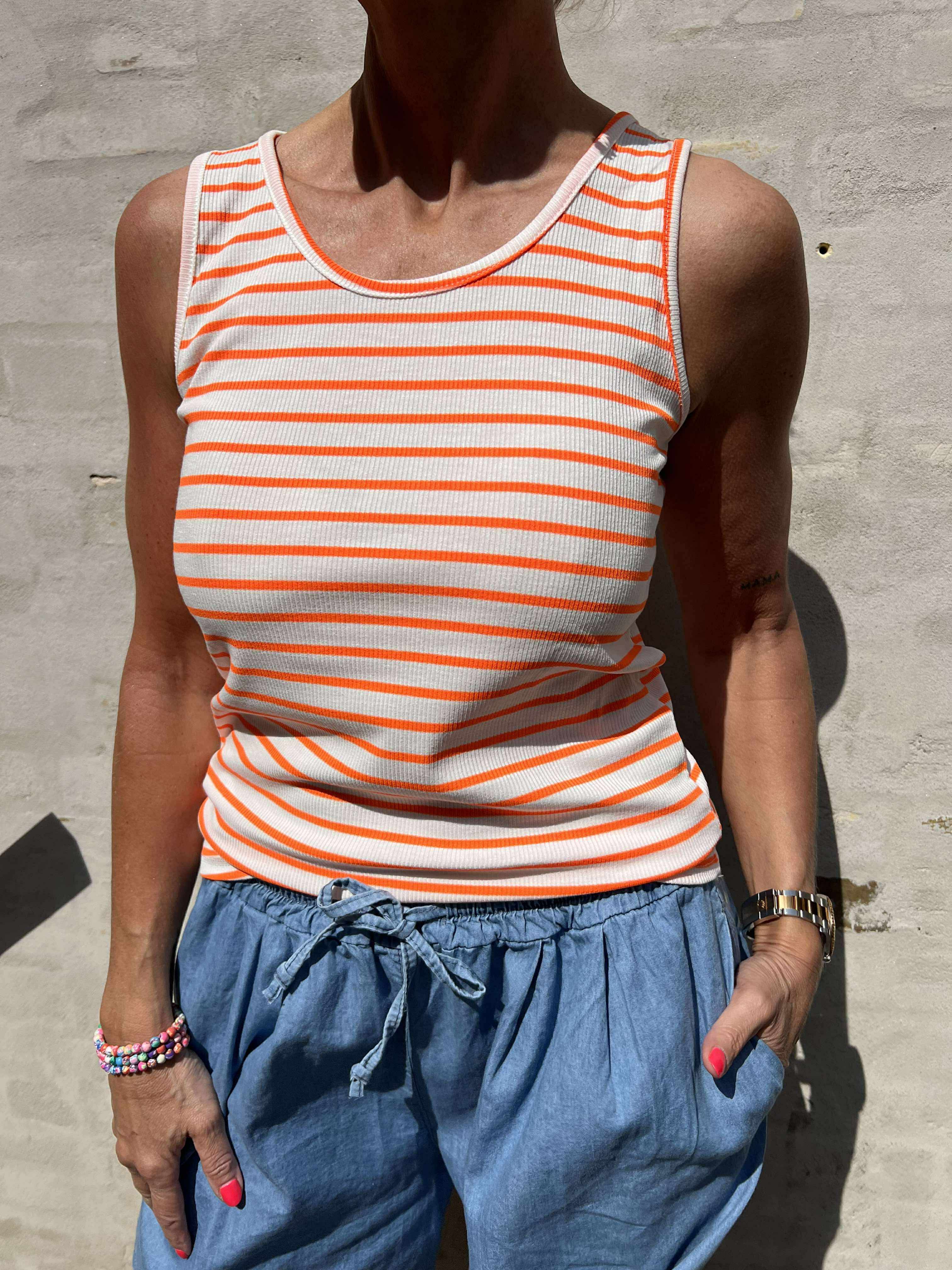 Marina Top - Arancio Fluo