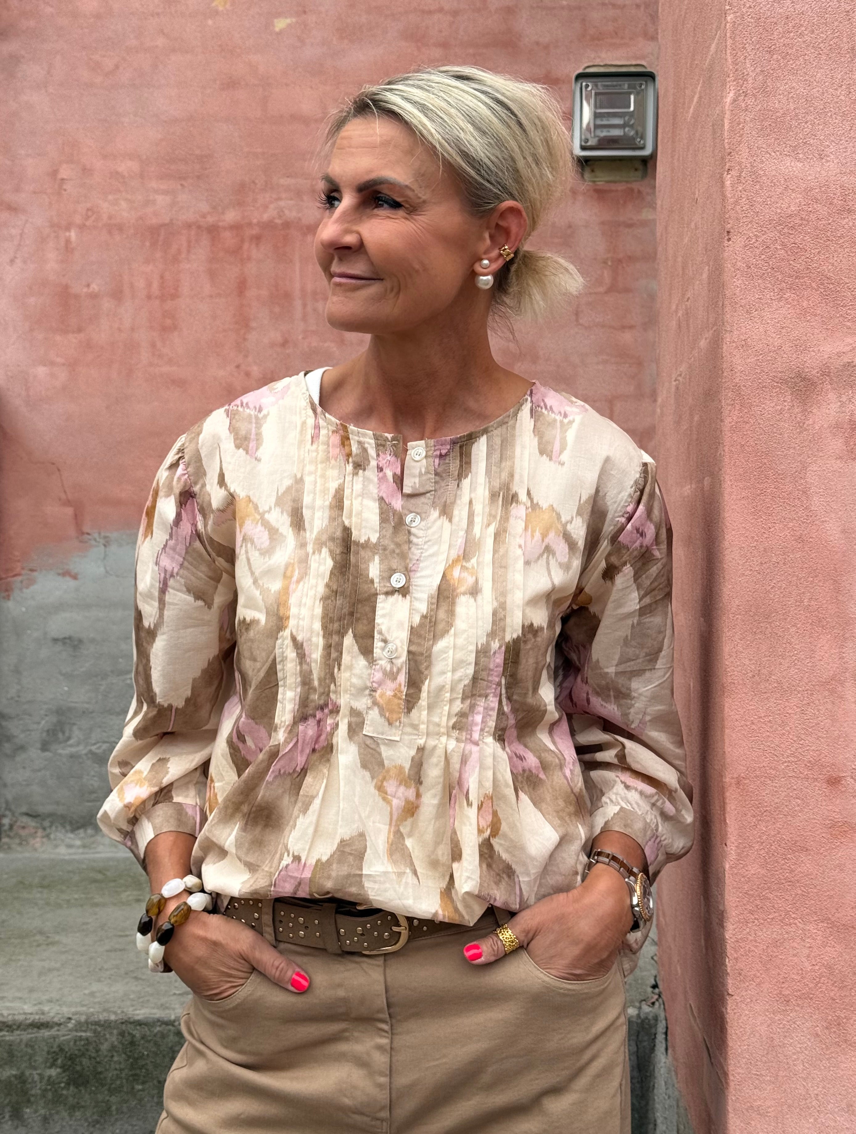 PREORDER-Cosmos Blouse - Beige