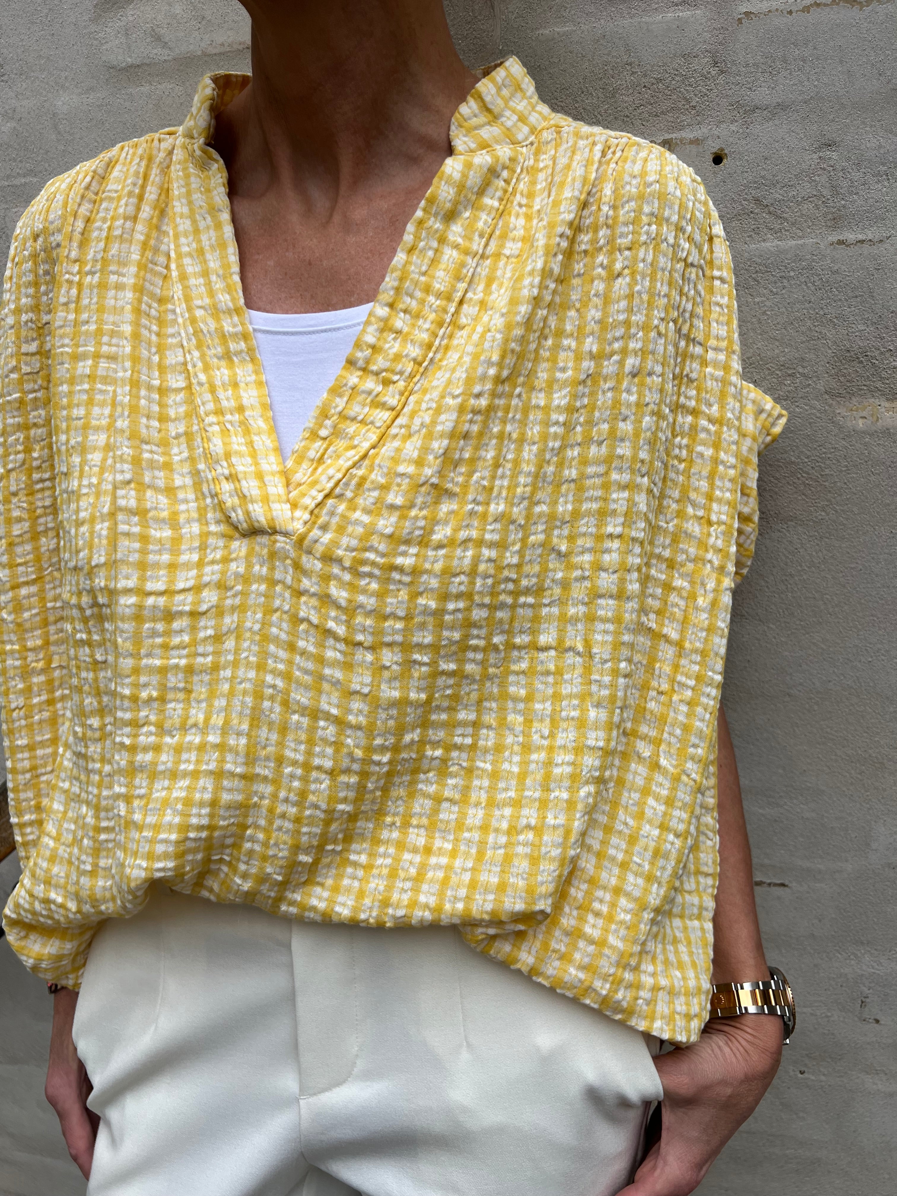 Roma blouse yellow