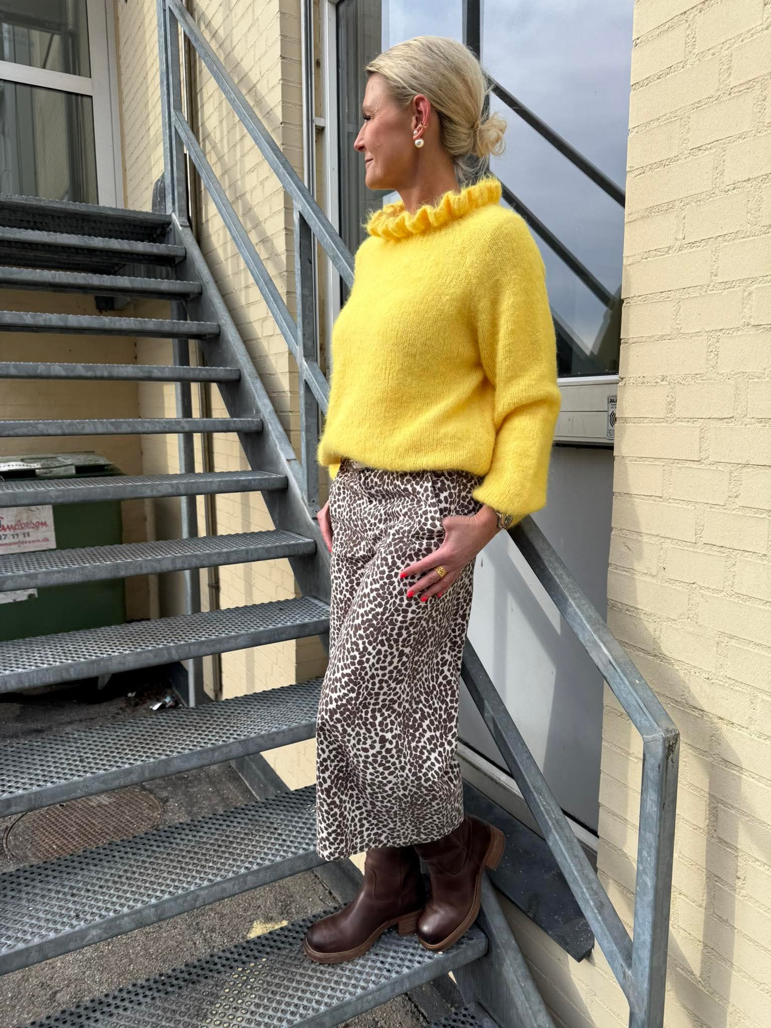 EMBER culotte pant - Blond Deer