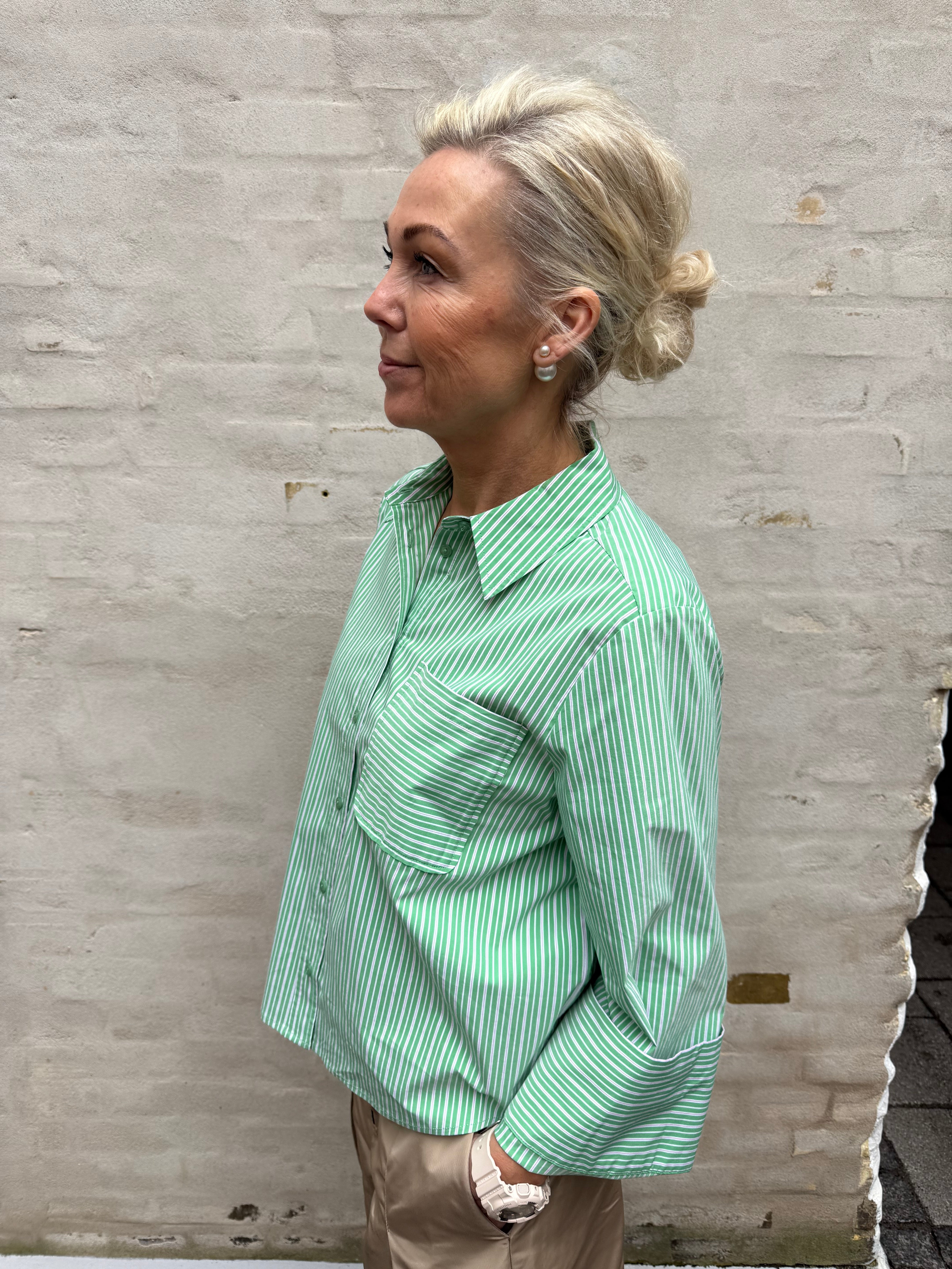 BaliCC Bell Sleeve Shirt - Green