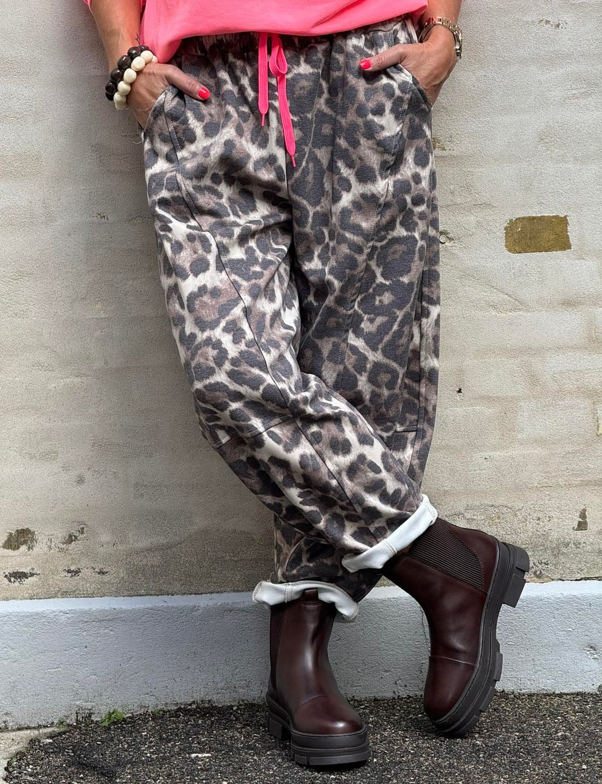 Very Sweatpants - Black/Beige/Brown