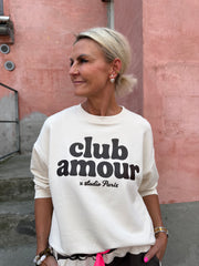 Club Amour Sweat - Beige/Moro