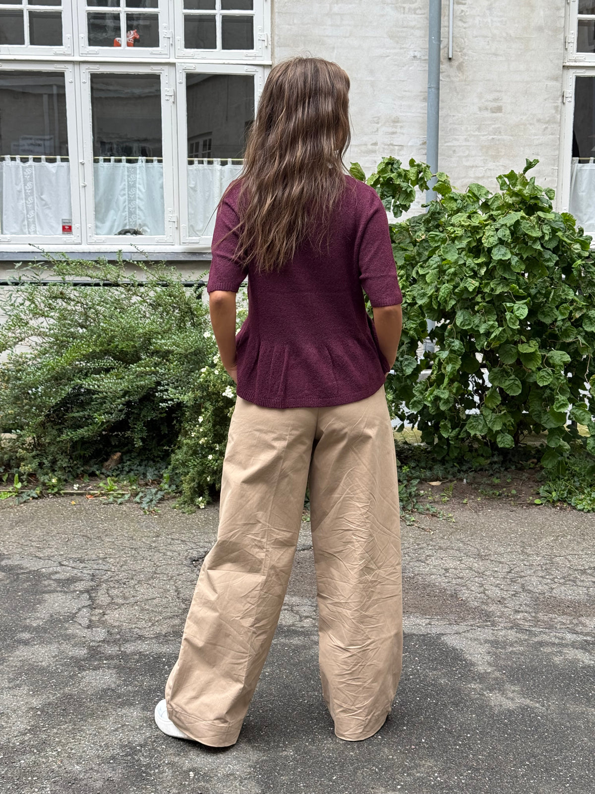 Malba Solid Pants - Camel