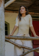 Everyday Stripes Blus - Svart
