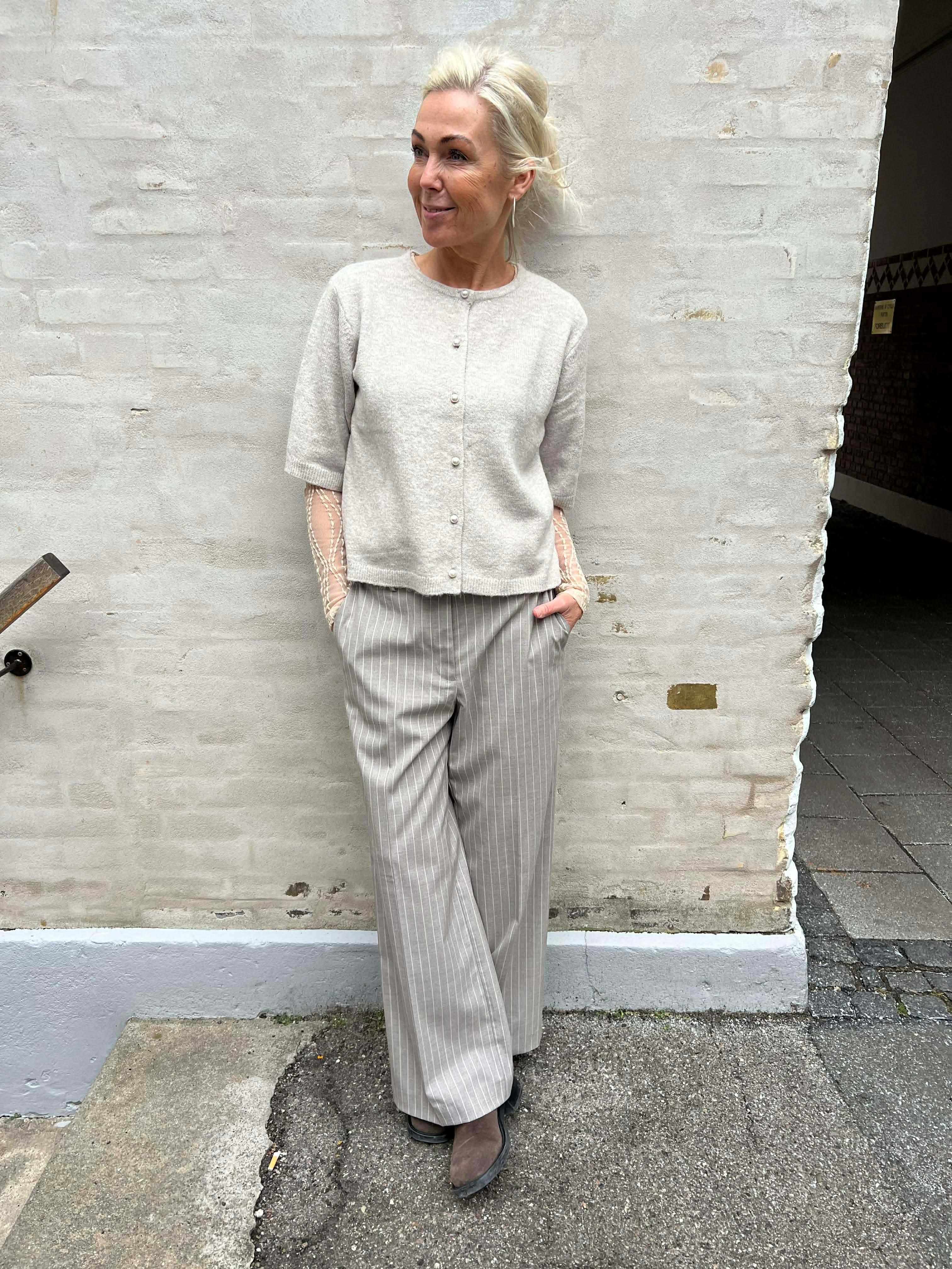 RUE LIFE PEARL CARDIGAN - Chateau Grey melange