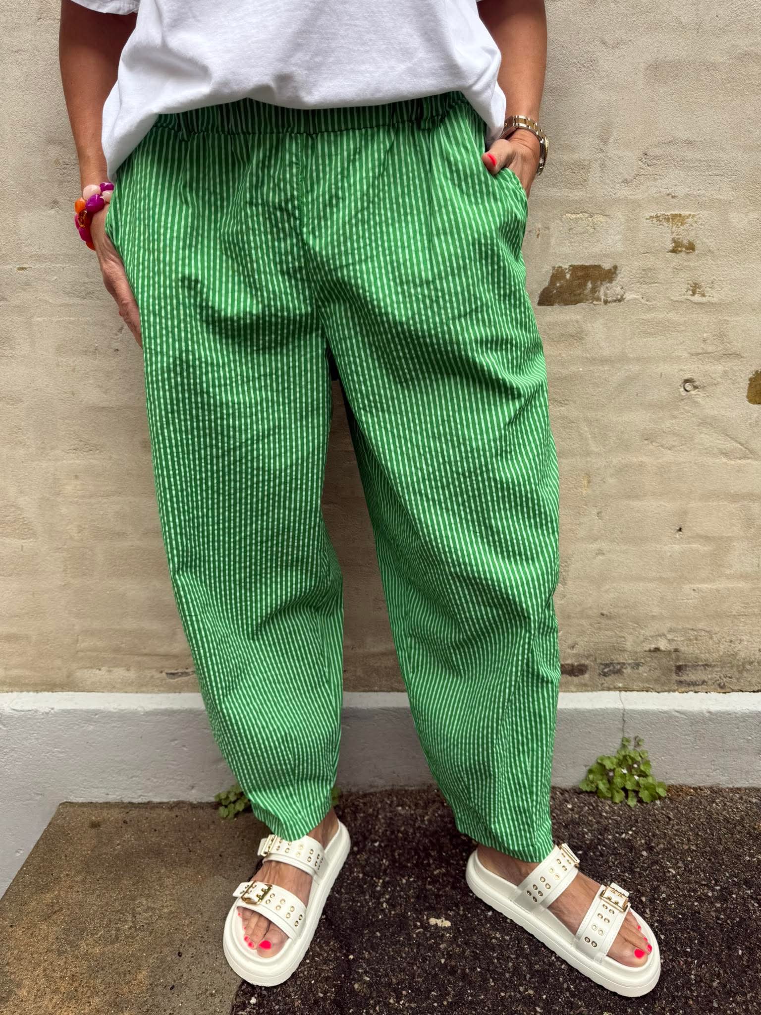 ALLY Barrel Pant - Green