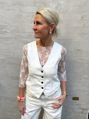 BernettaCC Vest - Bone