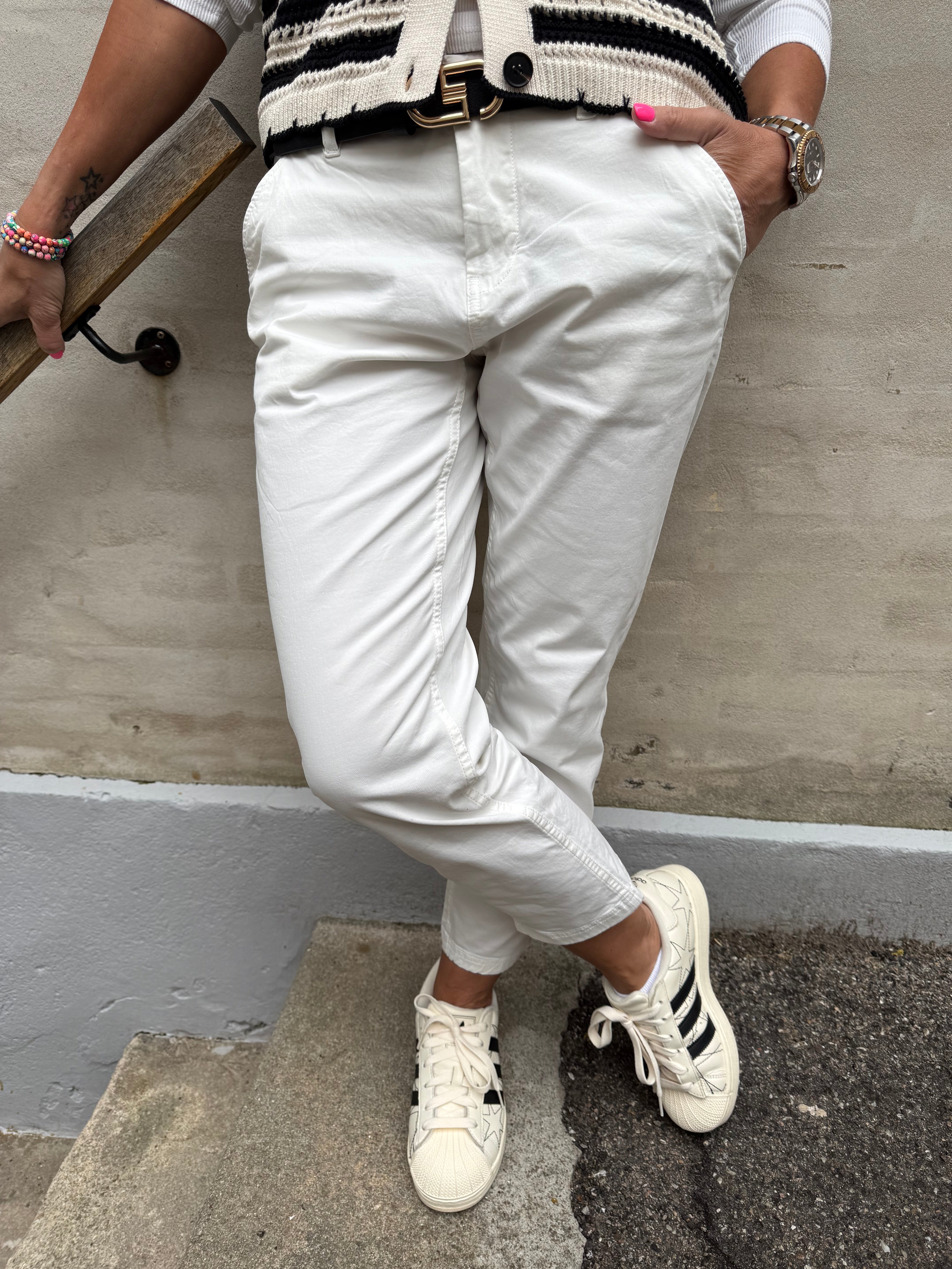 Brita cropped byxor - Svart