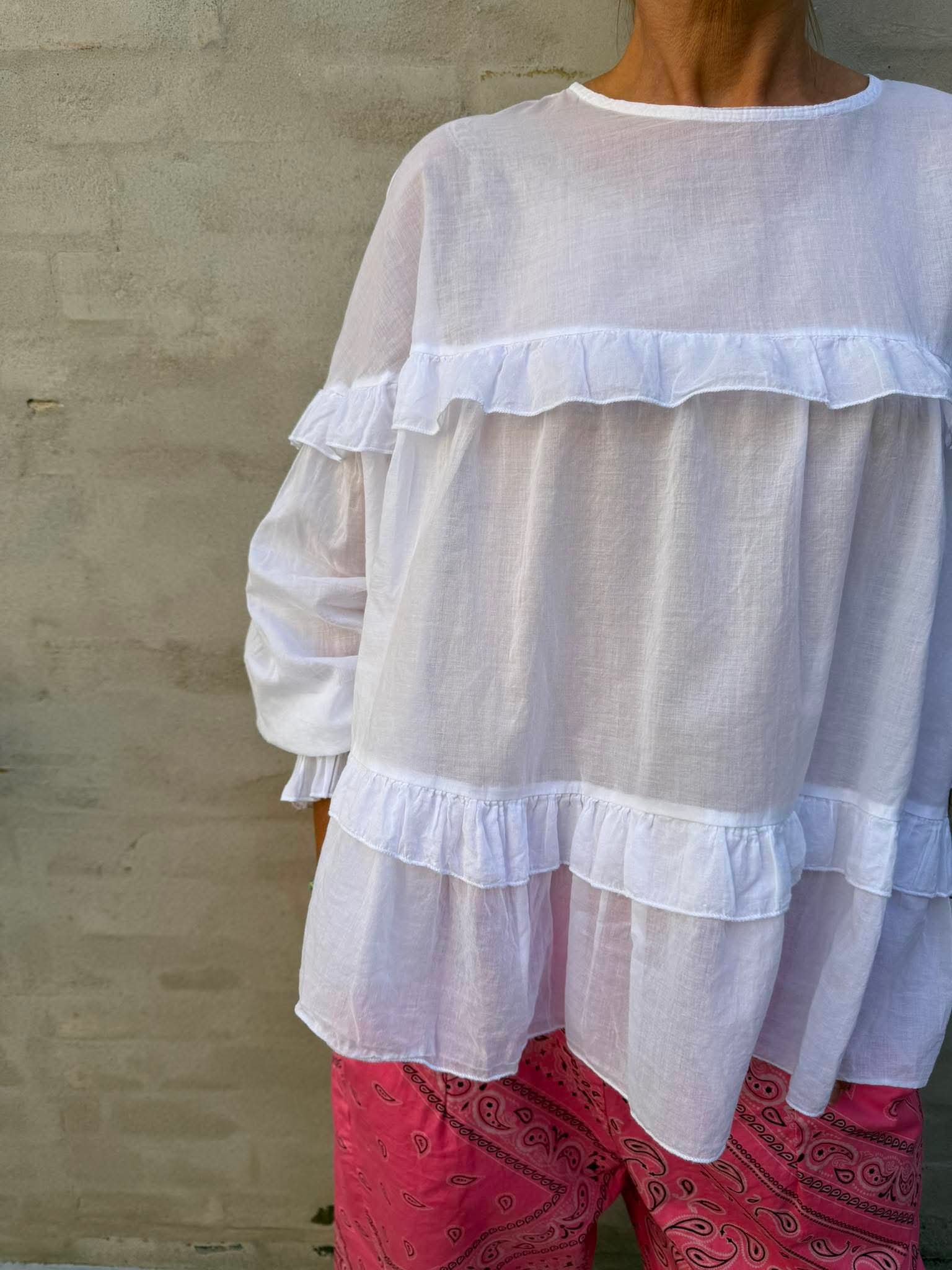 Melody Blouse - Bianco
