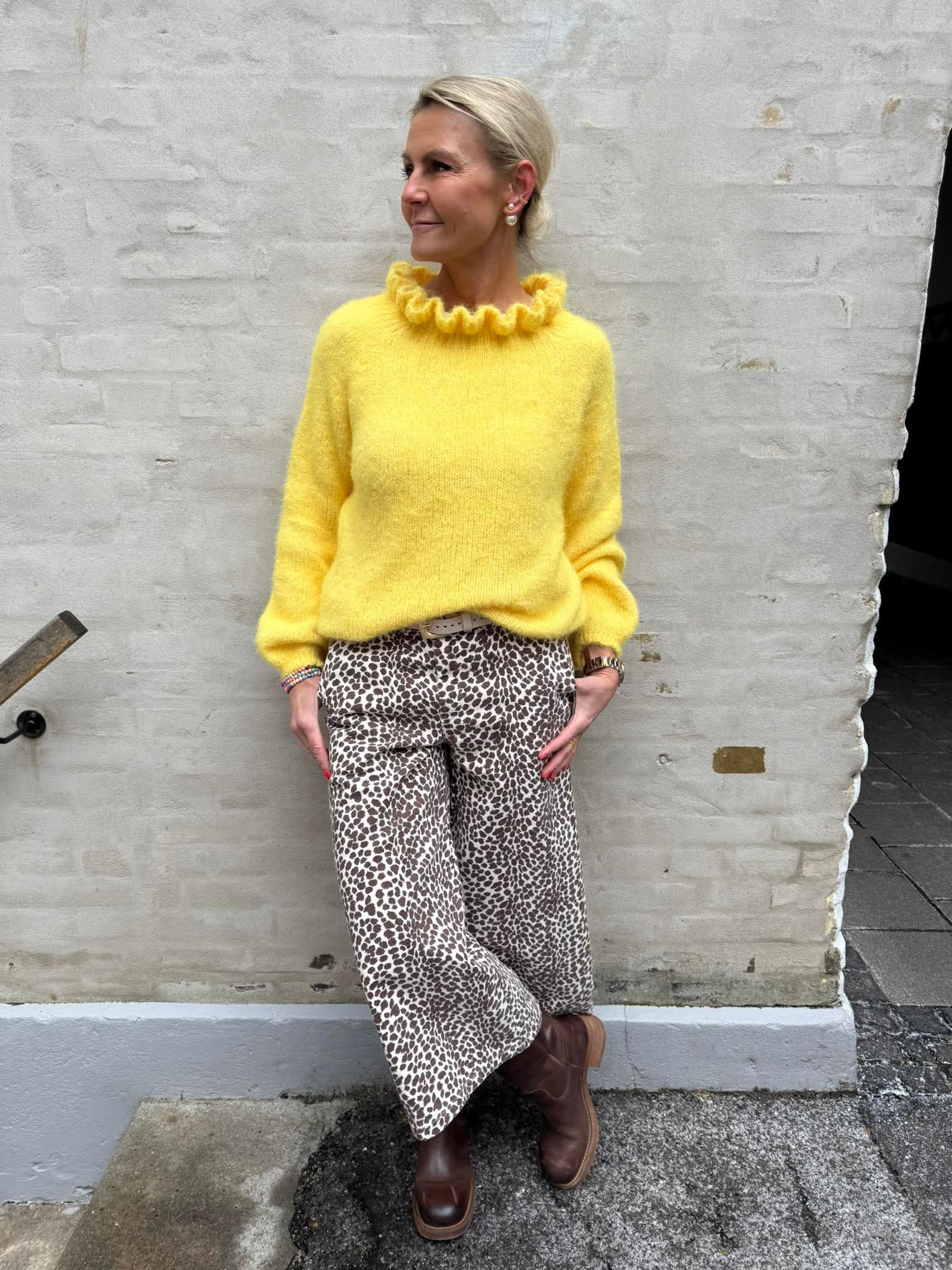 EMBER culotte pant - Blond Deer