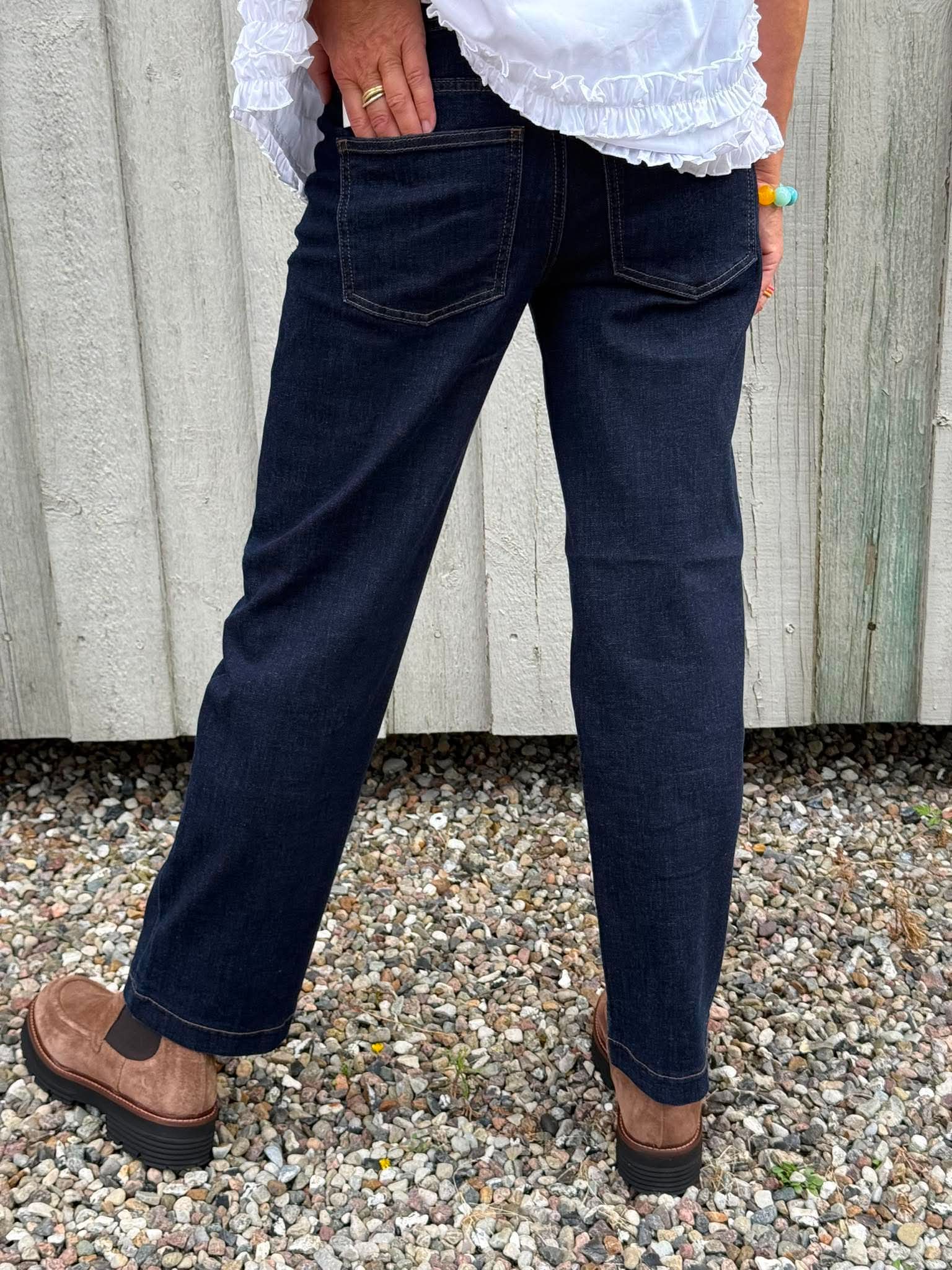 Amalia Straight Leg - Rinse Washed