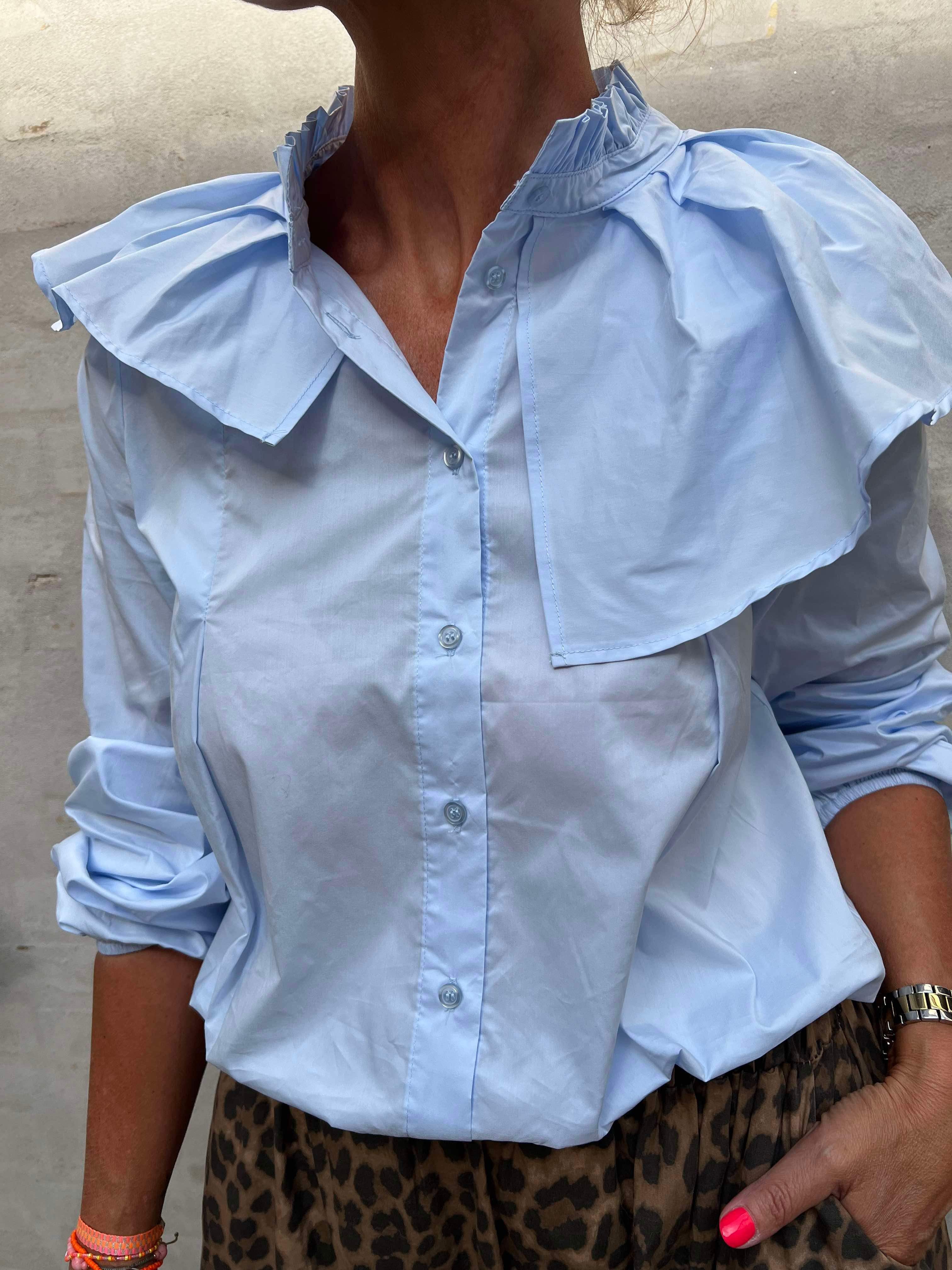 Alysia antoinett shirt cashmere blue