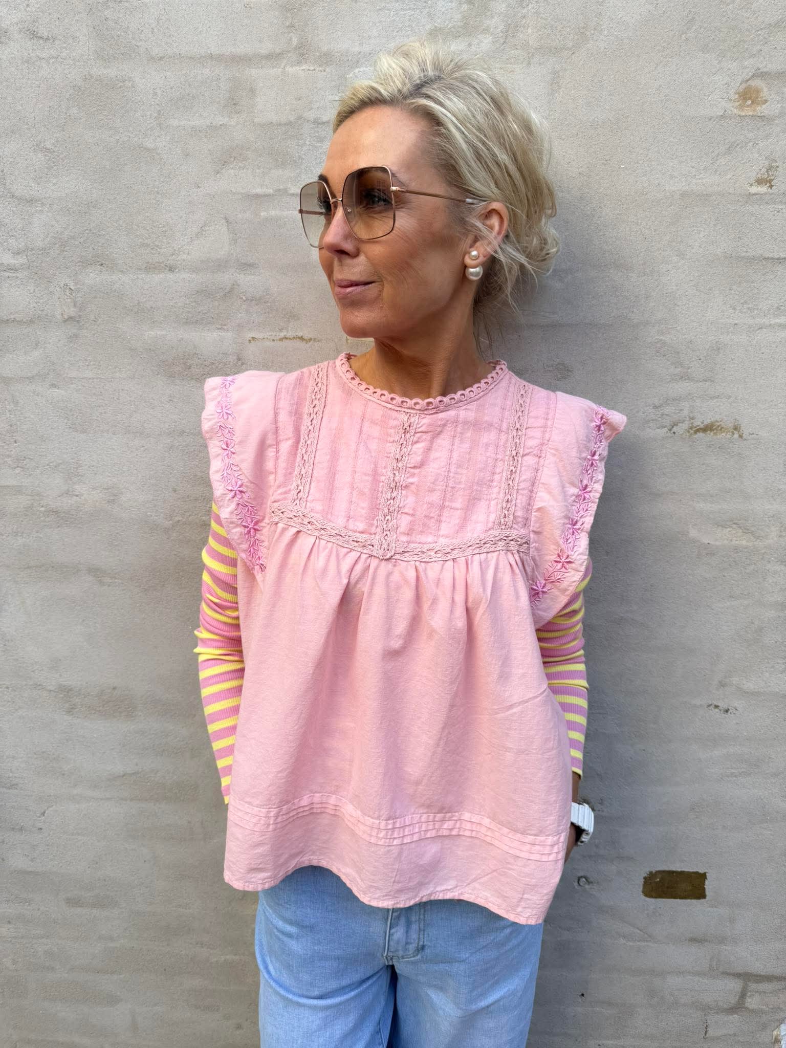 Fay Top - Rosa Cipiria