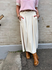 Anya pleat skirt bone