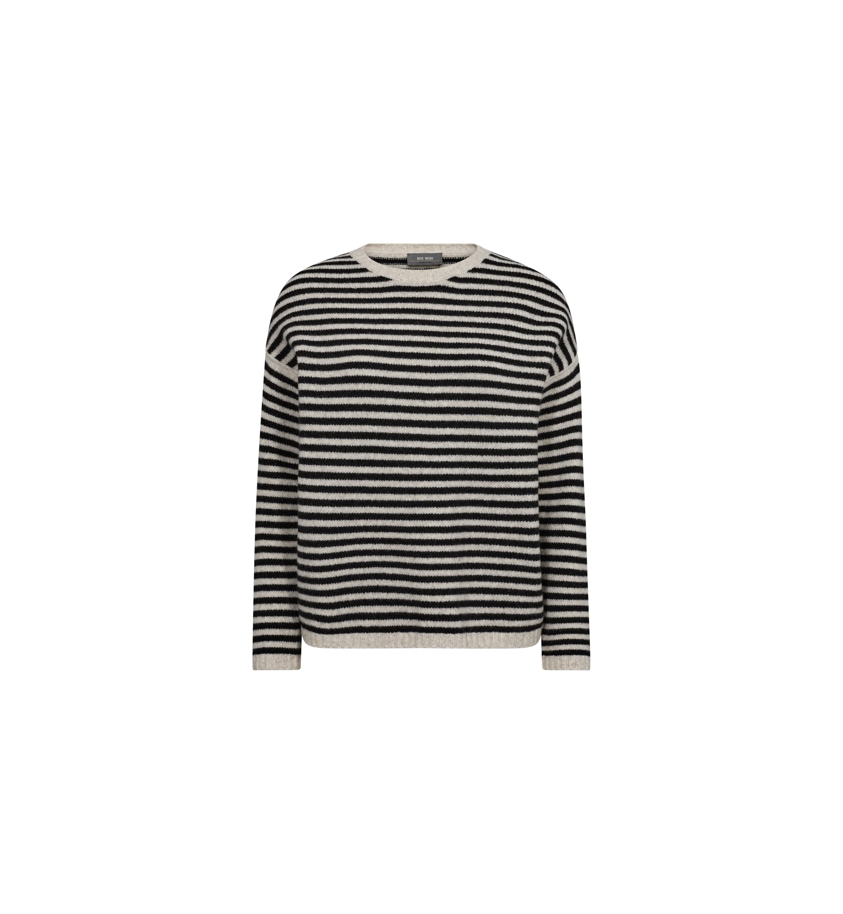 Khai stripe knit black