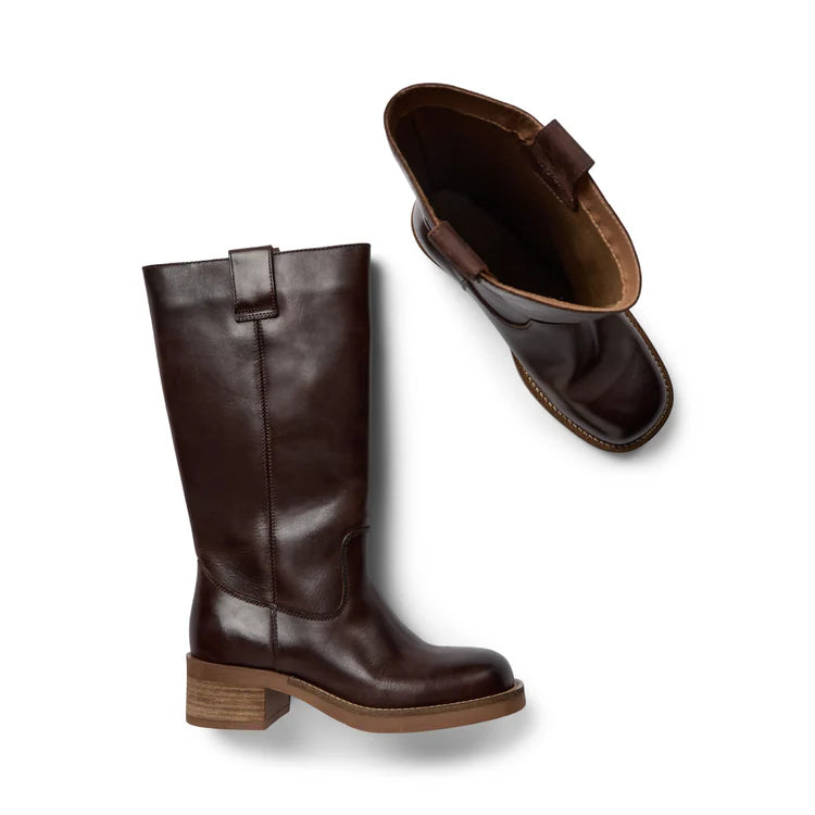 Anneli vintage boots brown