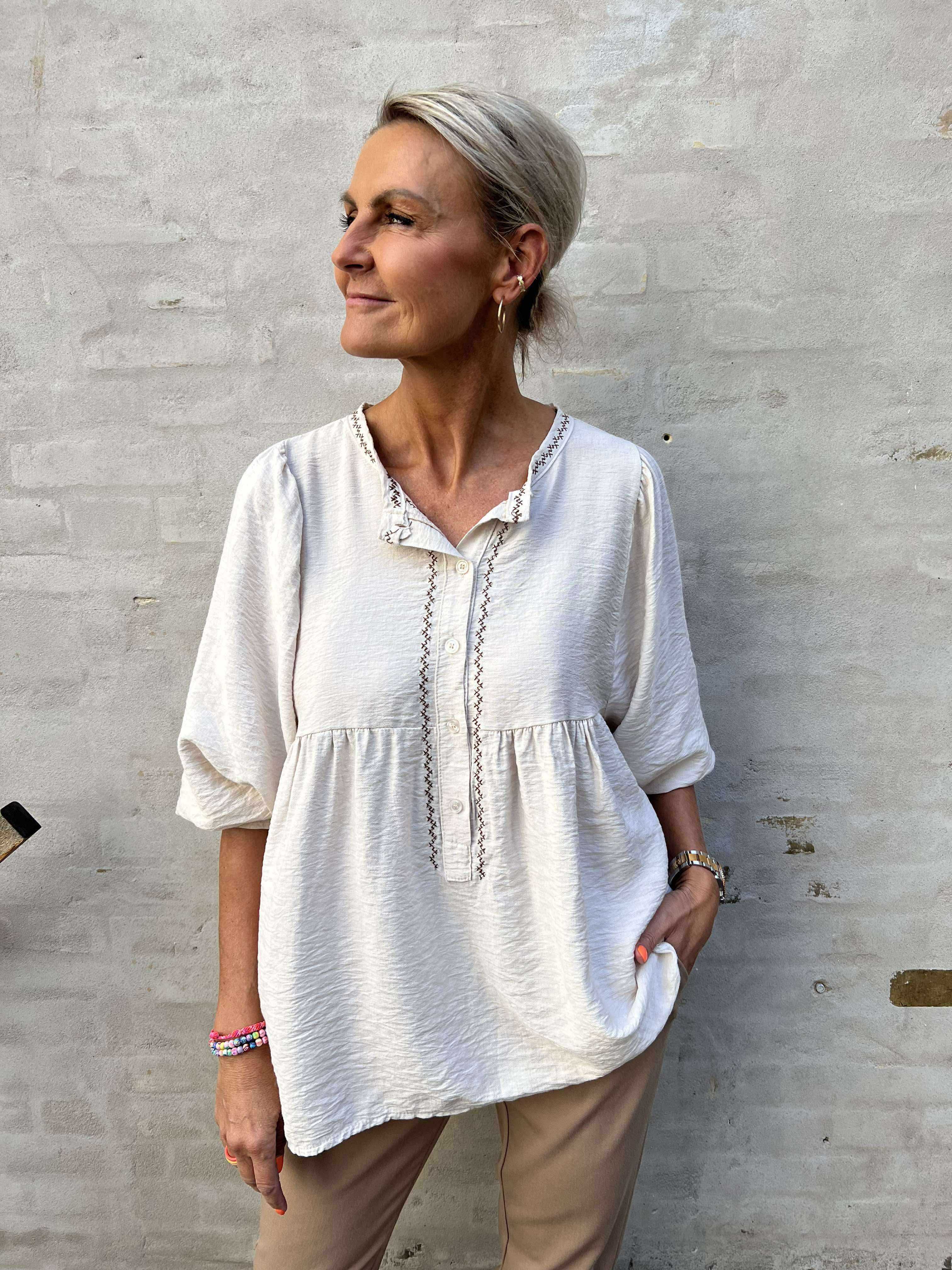 Poppy Shirt - Sabbia