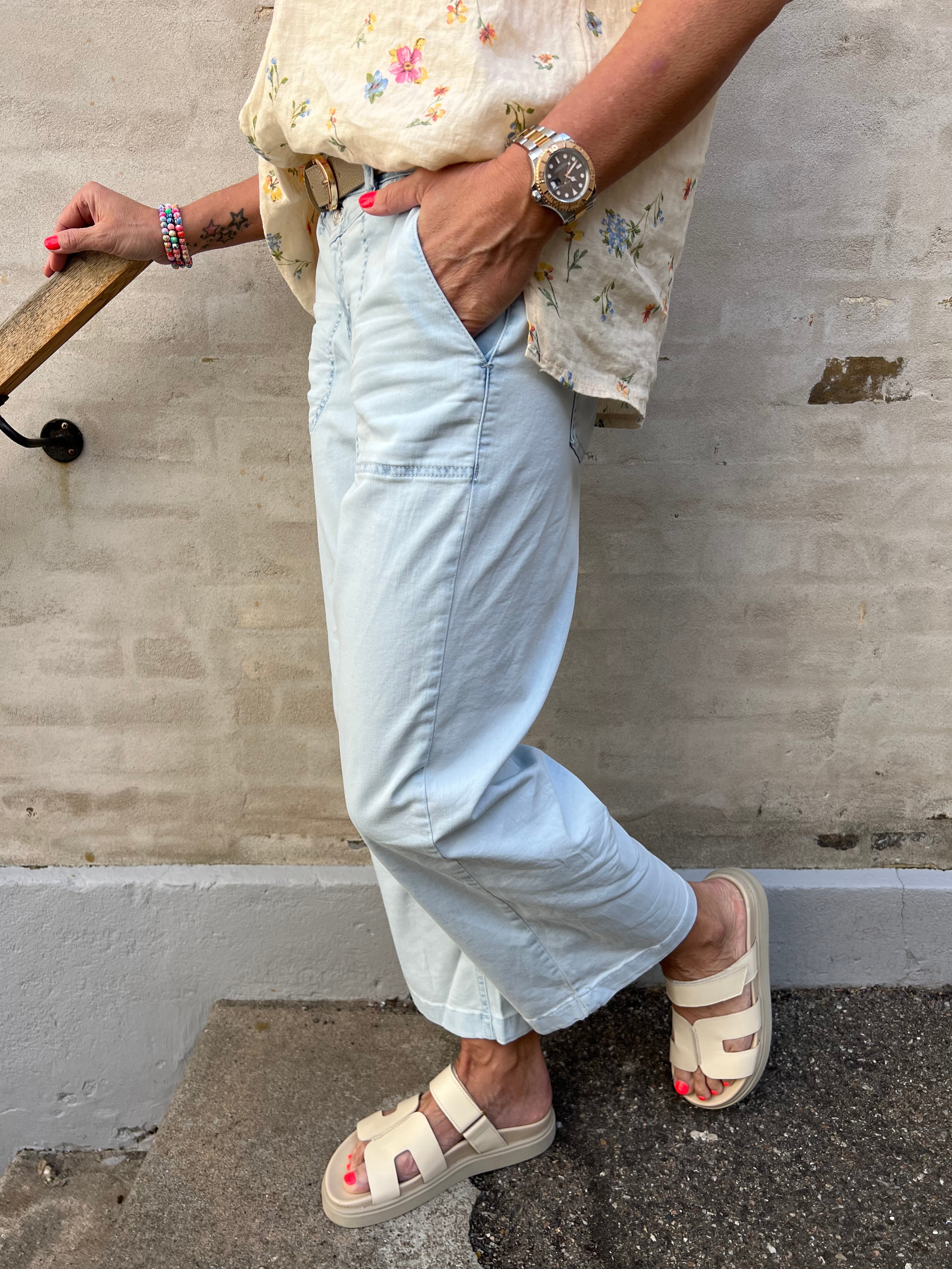 Denim Wide Leg - Lys Denim