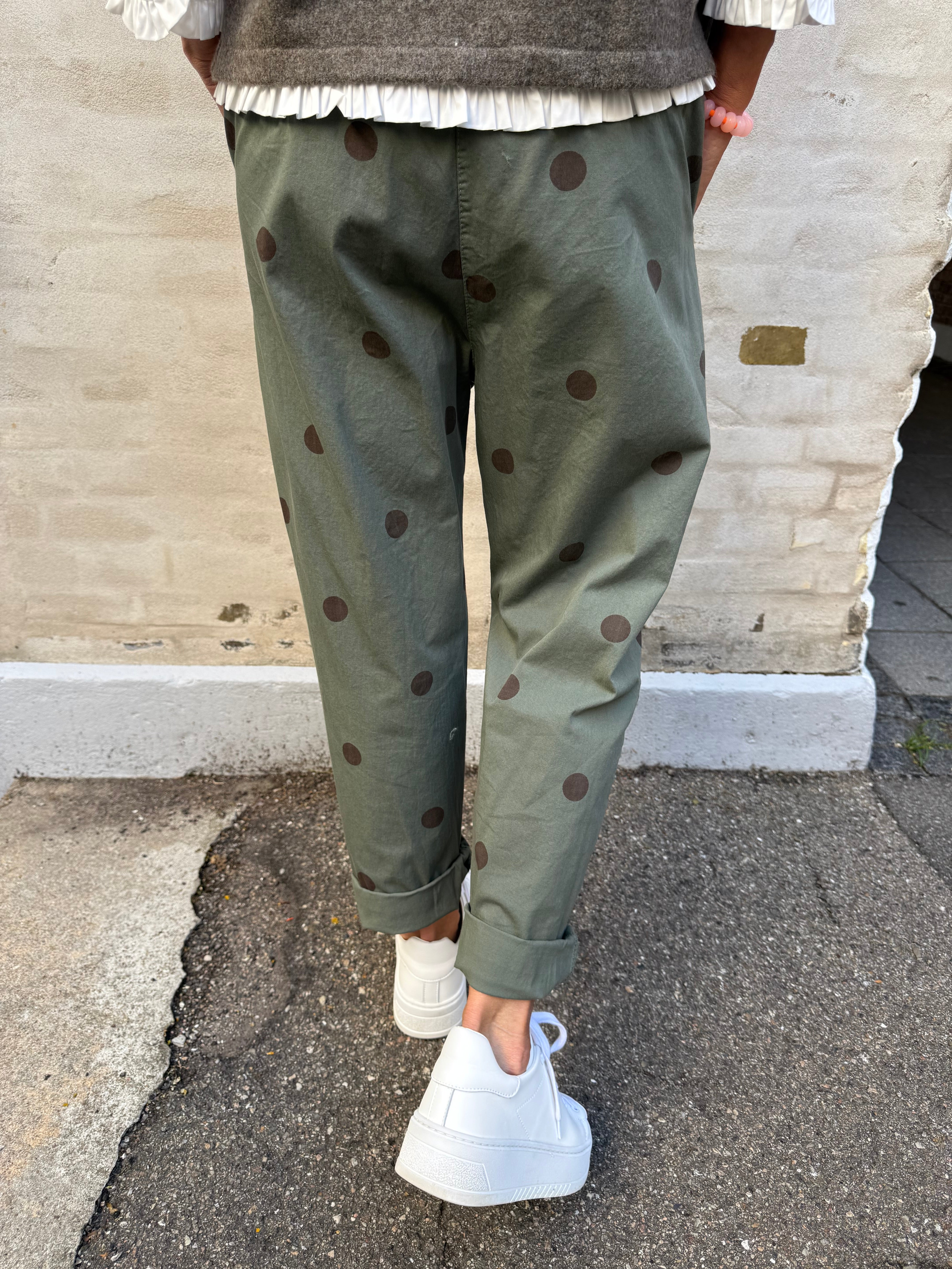 Dot Pants - Green Dot