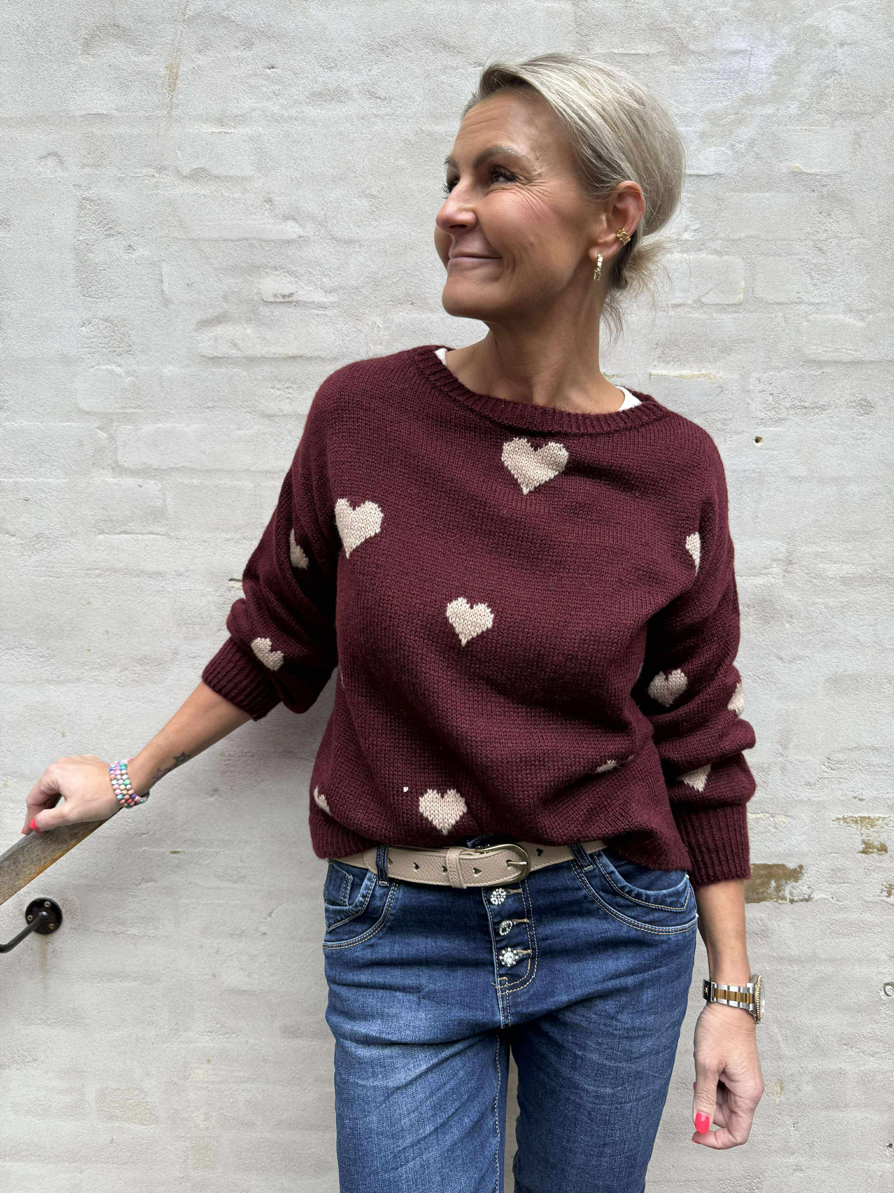 Clover Knit - Bordeaux