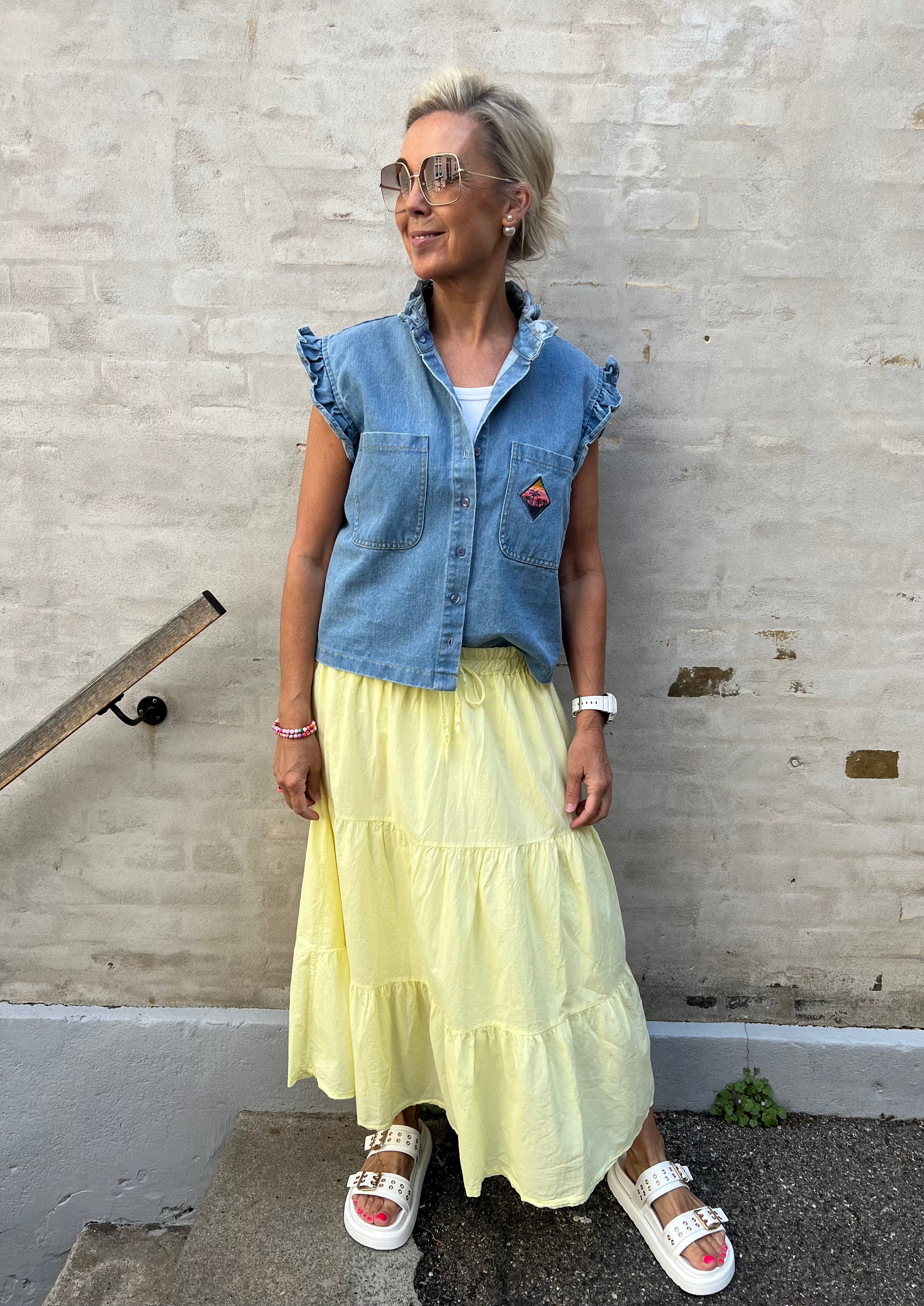 Summer Vibe Skirt - Yellow