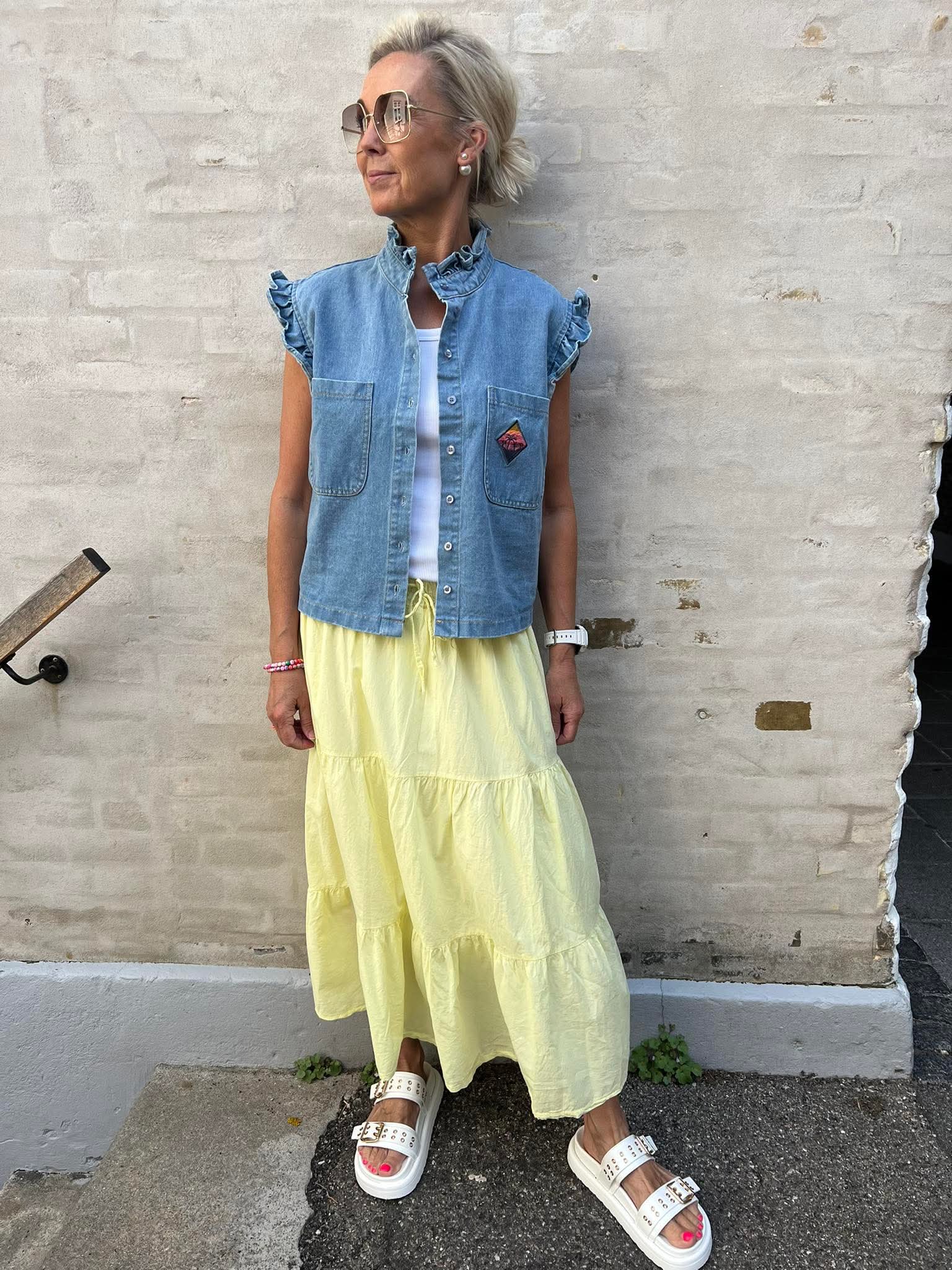 Summer Vibe Skirt - Yellow