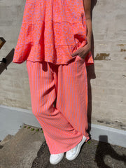 Diddy pant strib orange