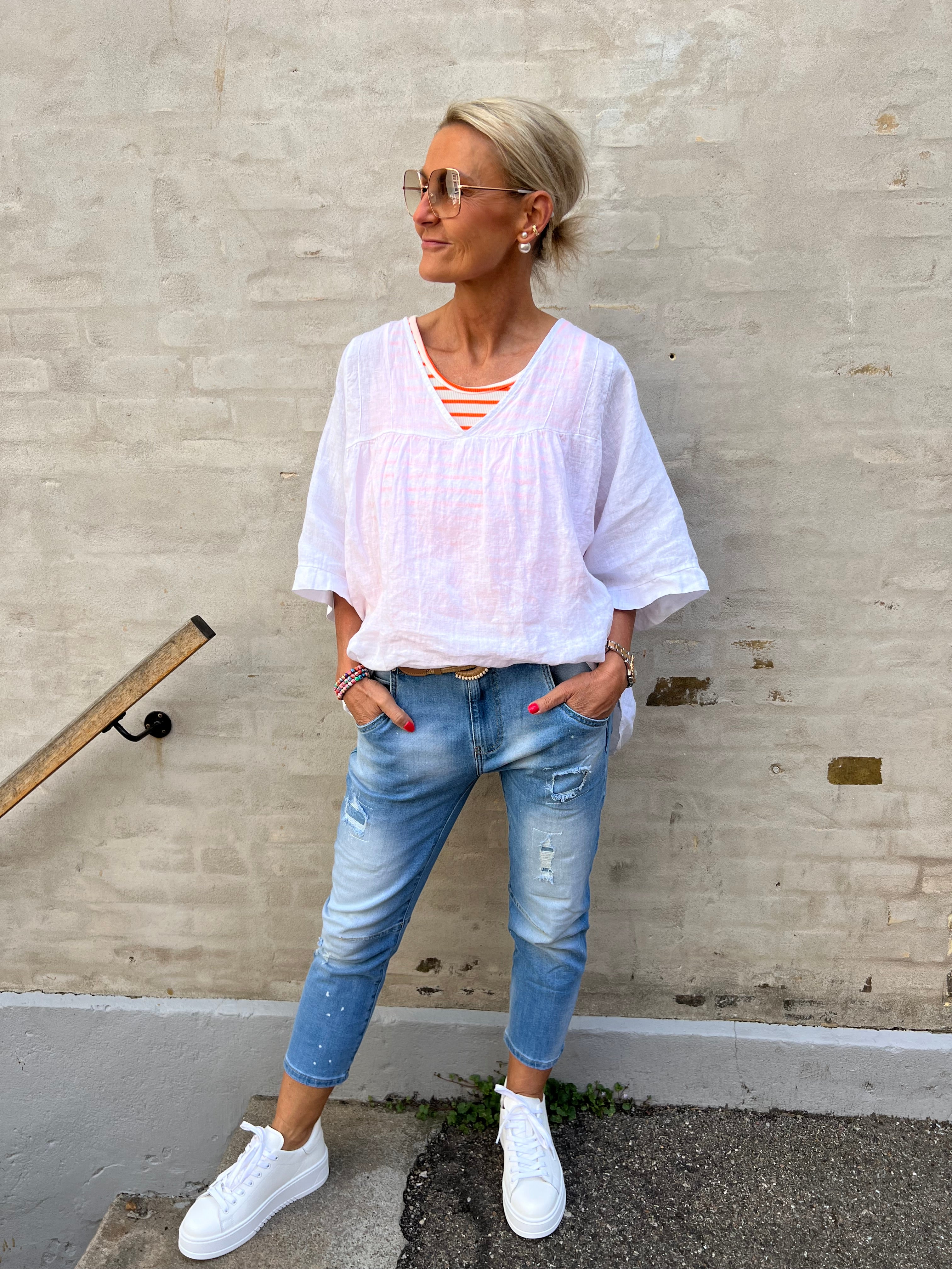 Marina Top - Arancio Fluo