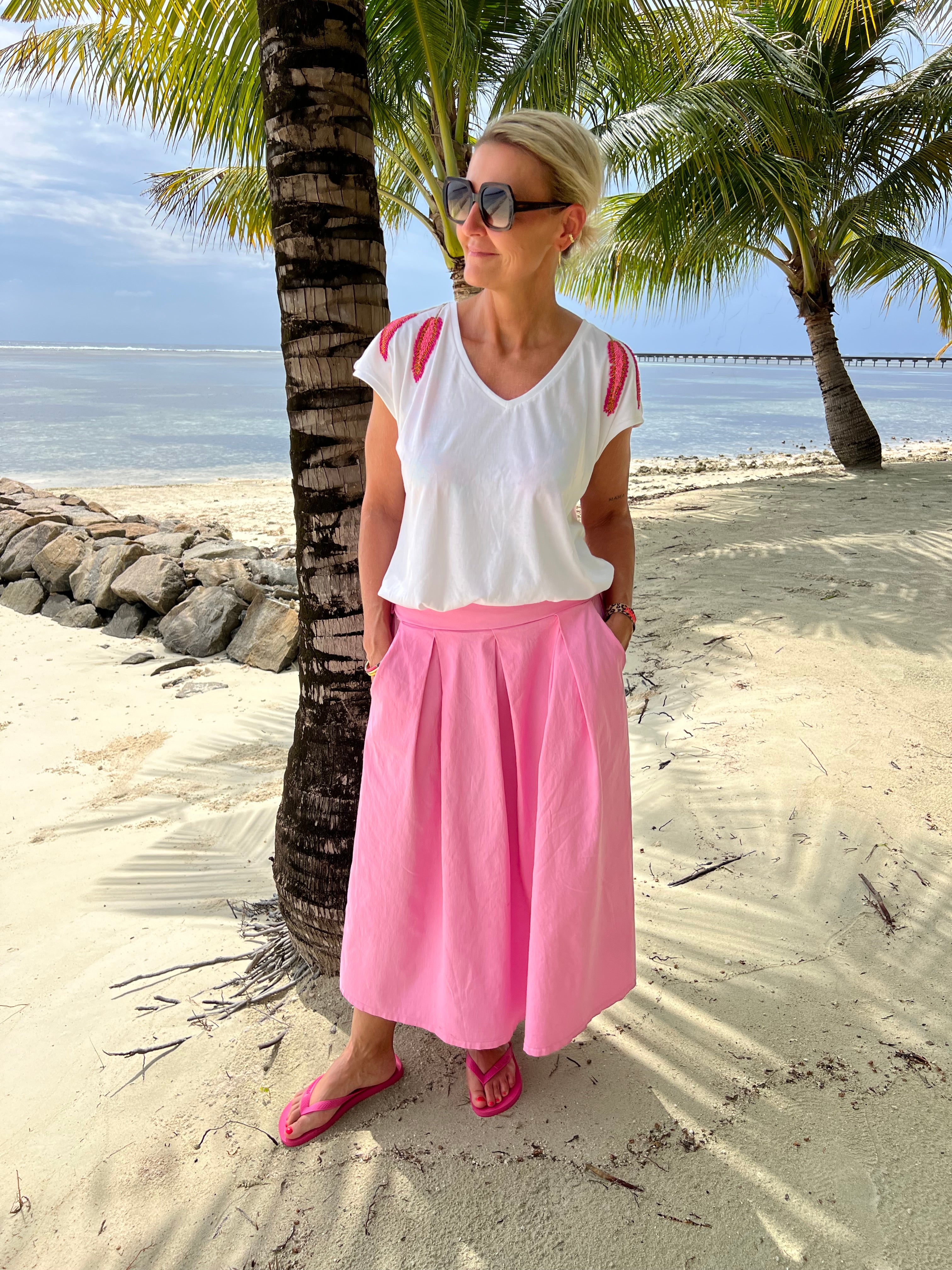 Freya skirt pink