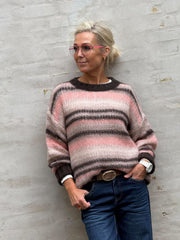 ALANA striped jumper - Striped Rose