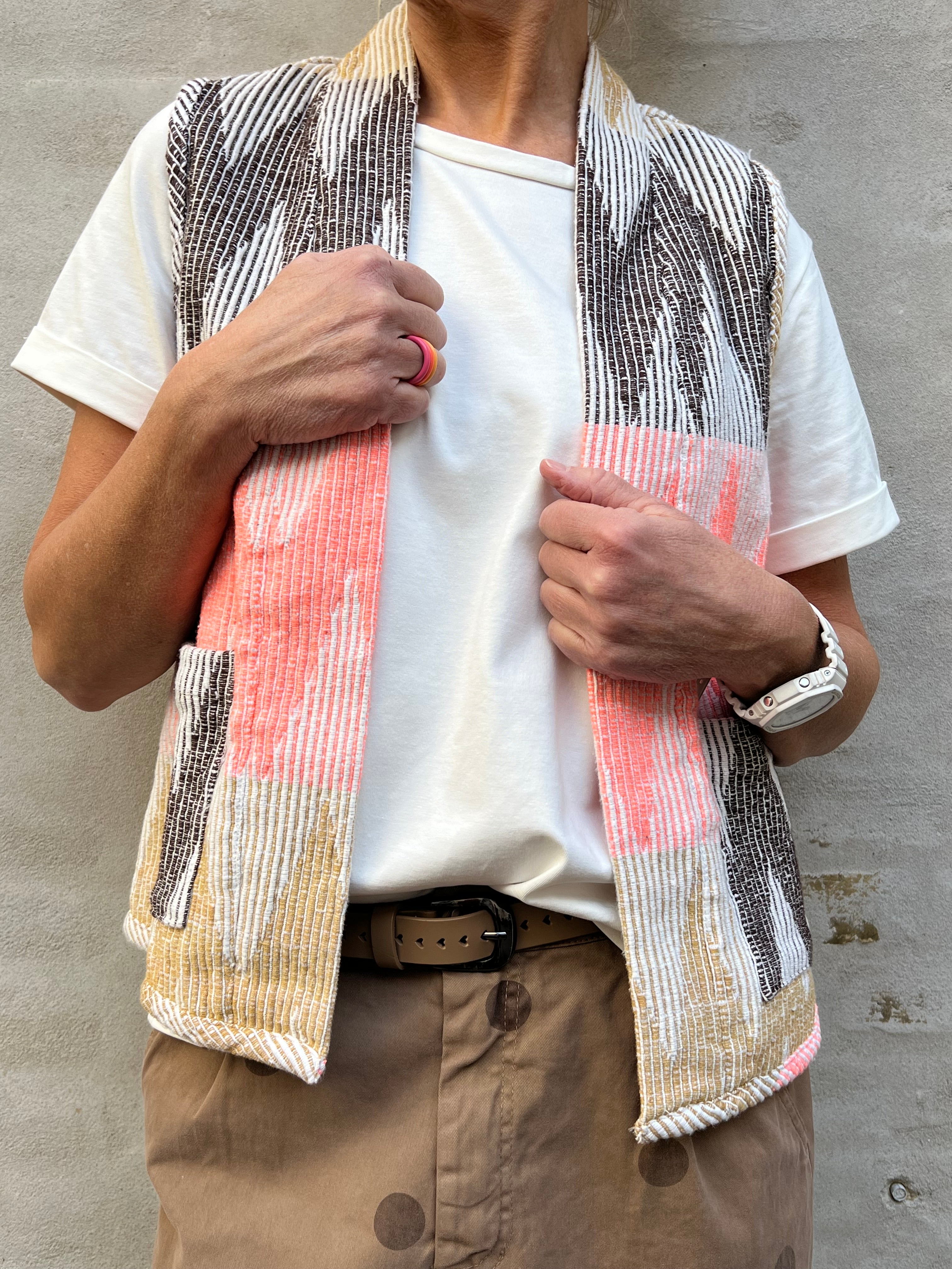 JolinyGO Vest - Multi Jaquard