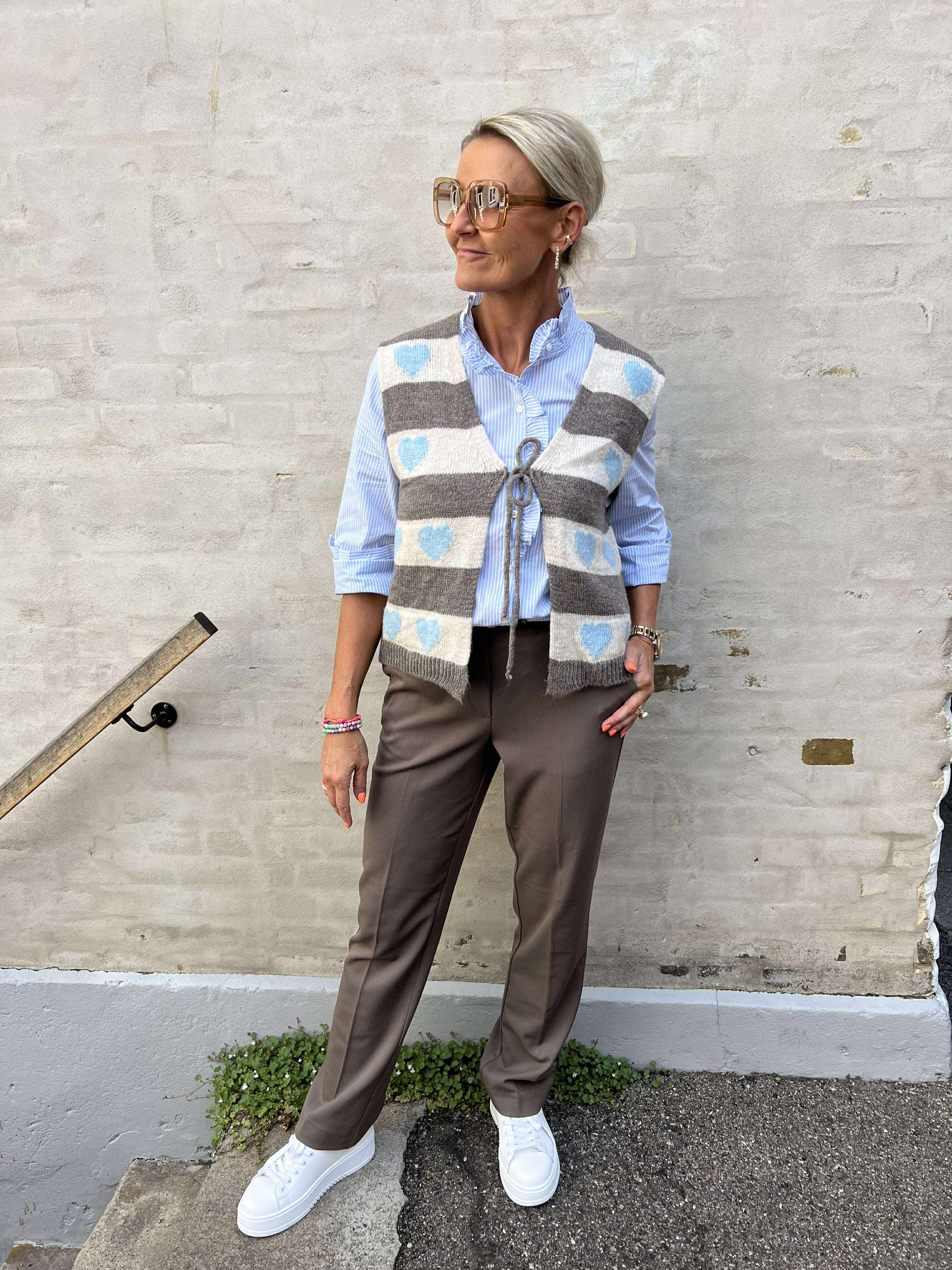 Lisa Straight Pant - Morel