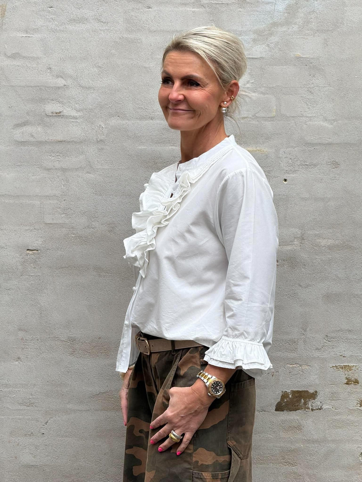 Mary skjorta - Vit