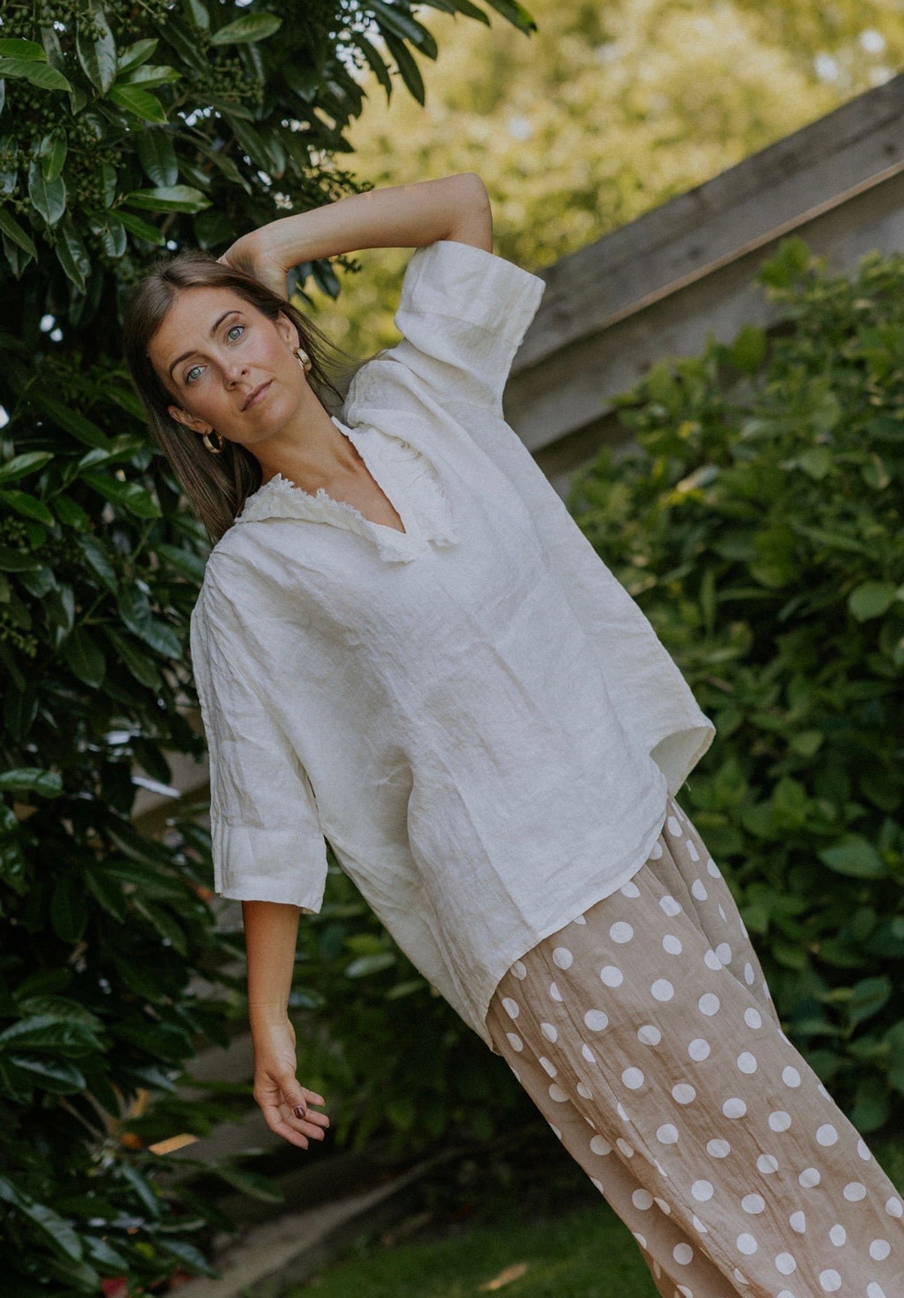 Lino Blouse - Burro