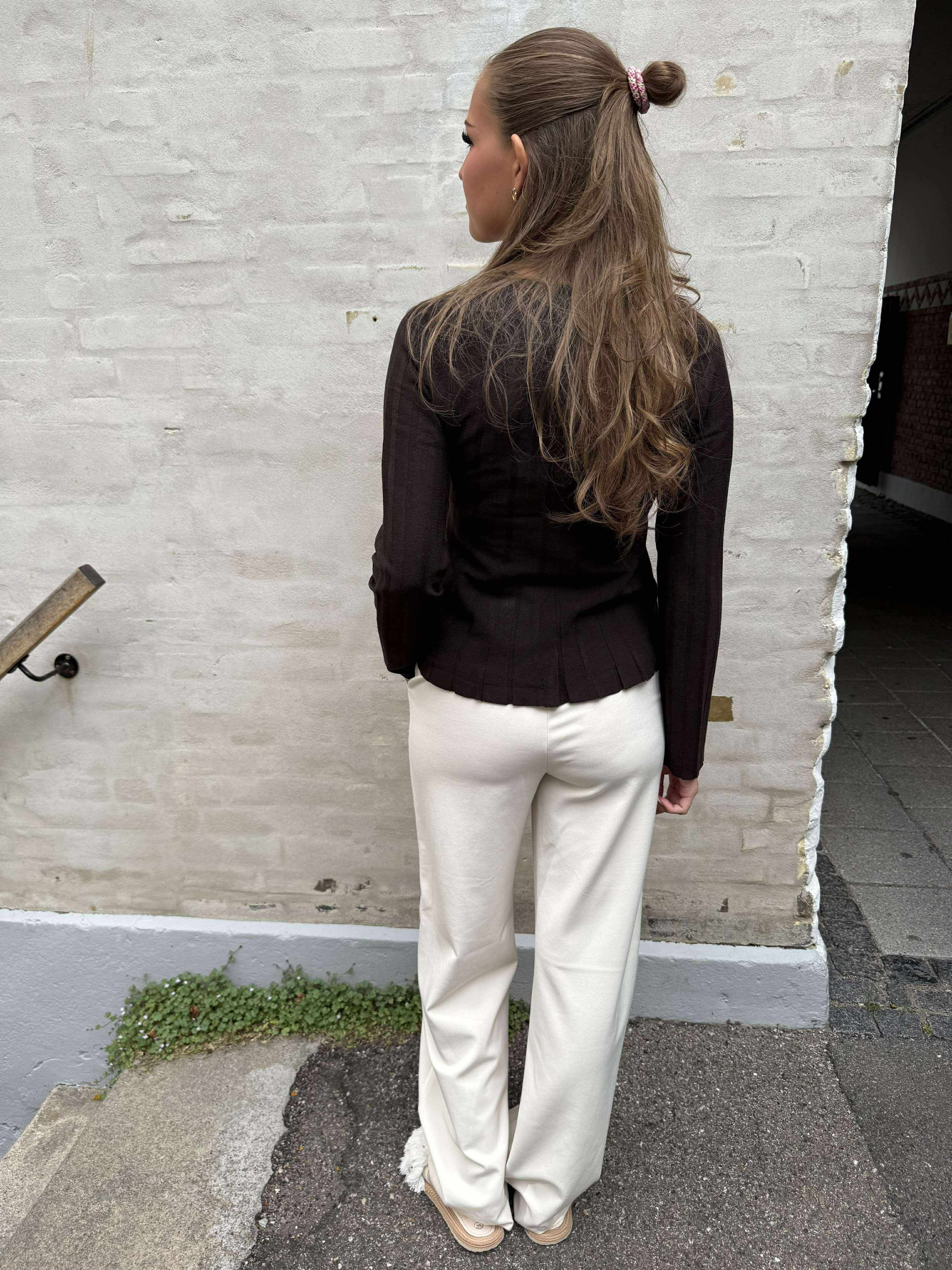 LANA O-NECK PULLOVER - Chokolate Torte