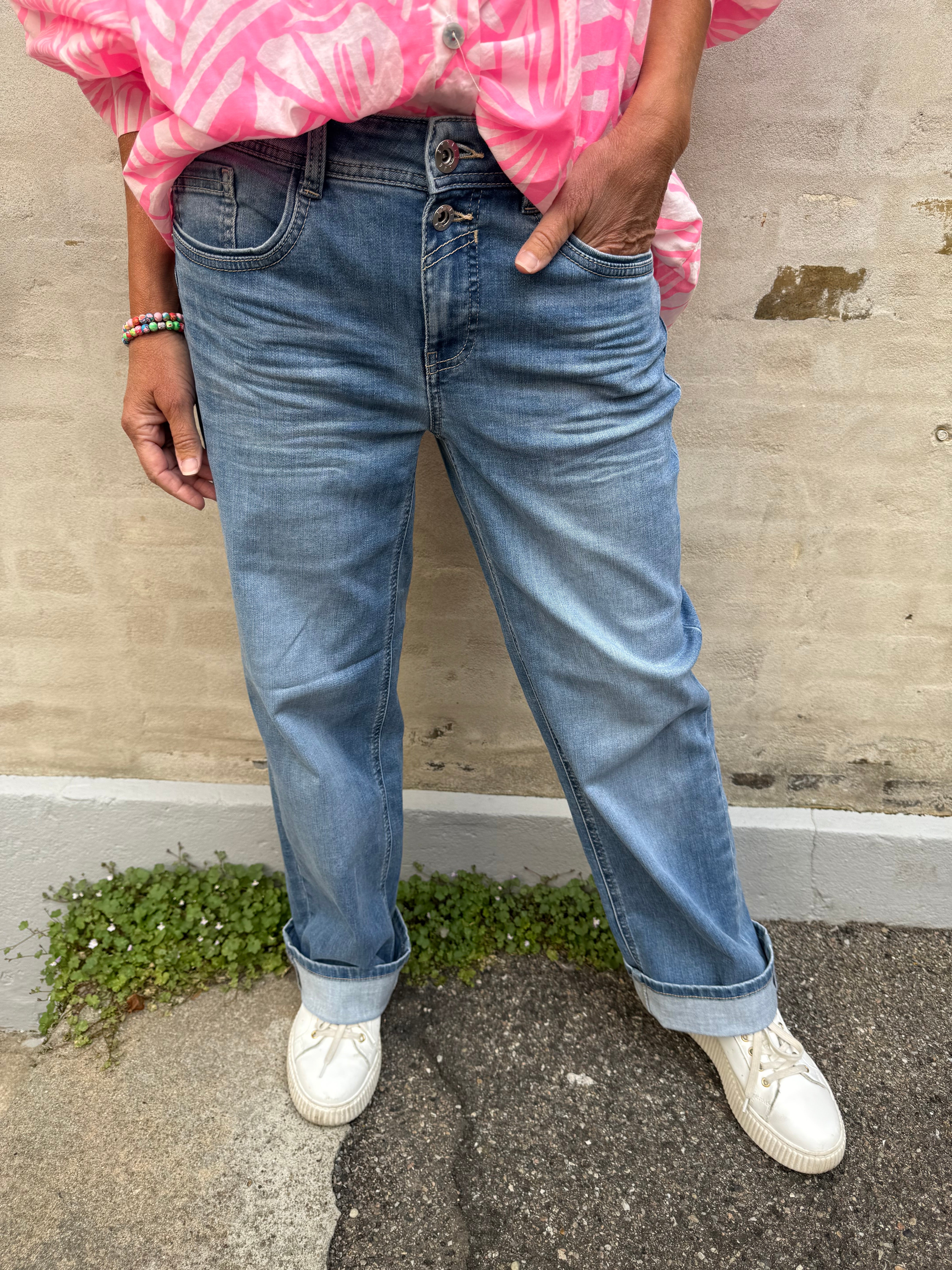 Denim Straight Leg - Blå