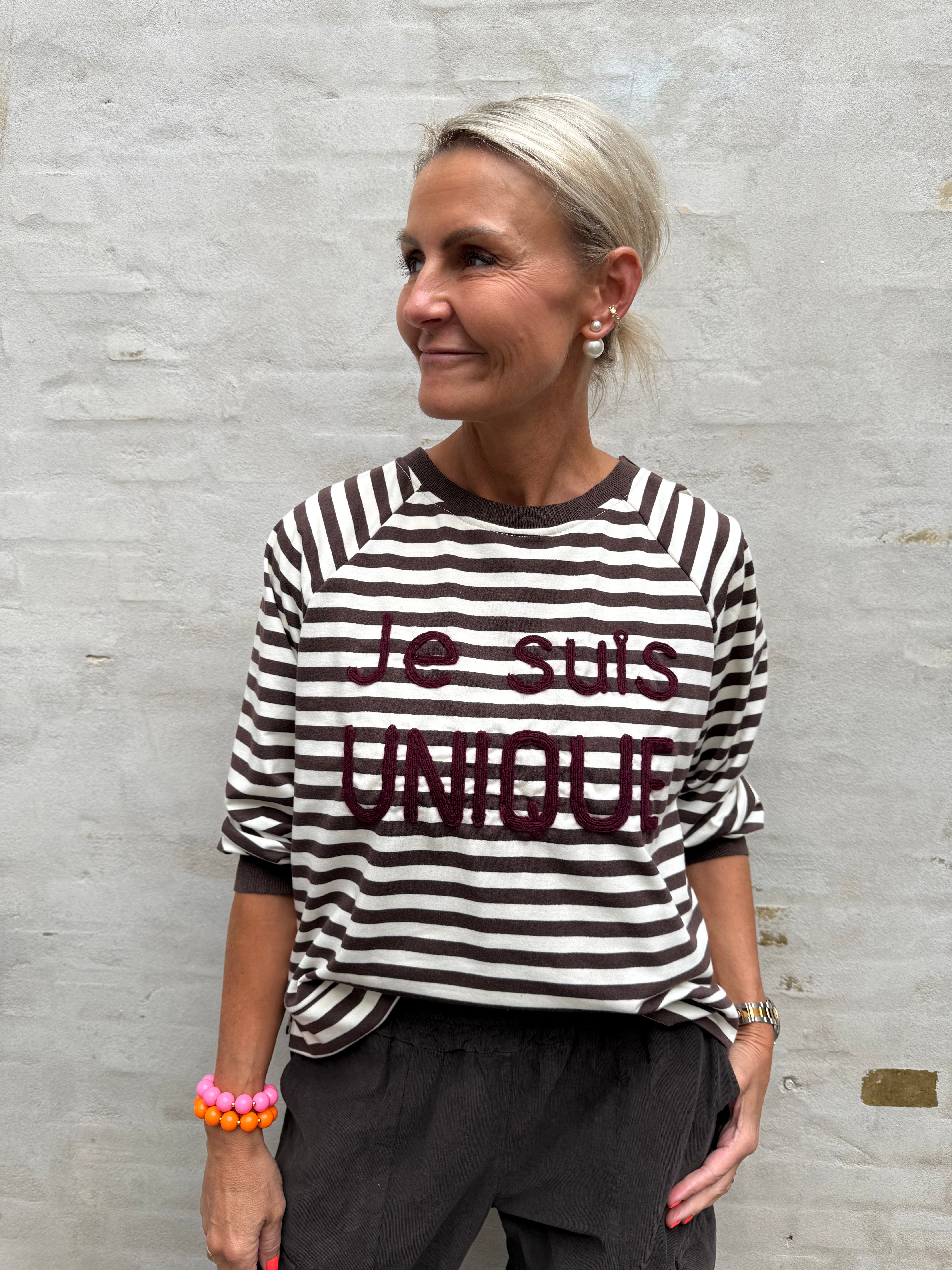 PREORDER-Fenja Sweat - Bordeaux/Moro