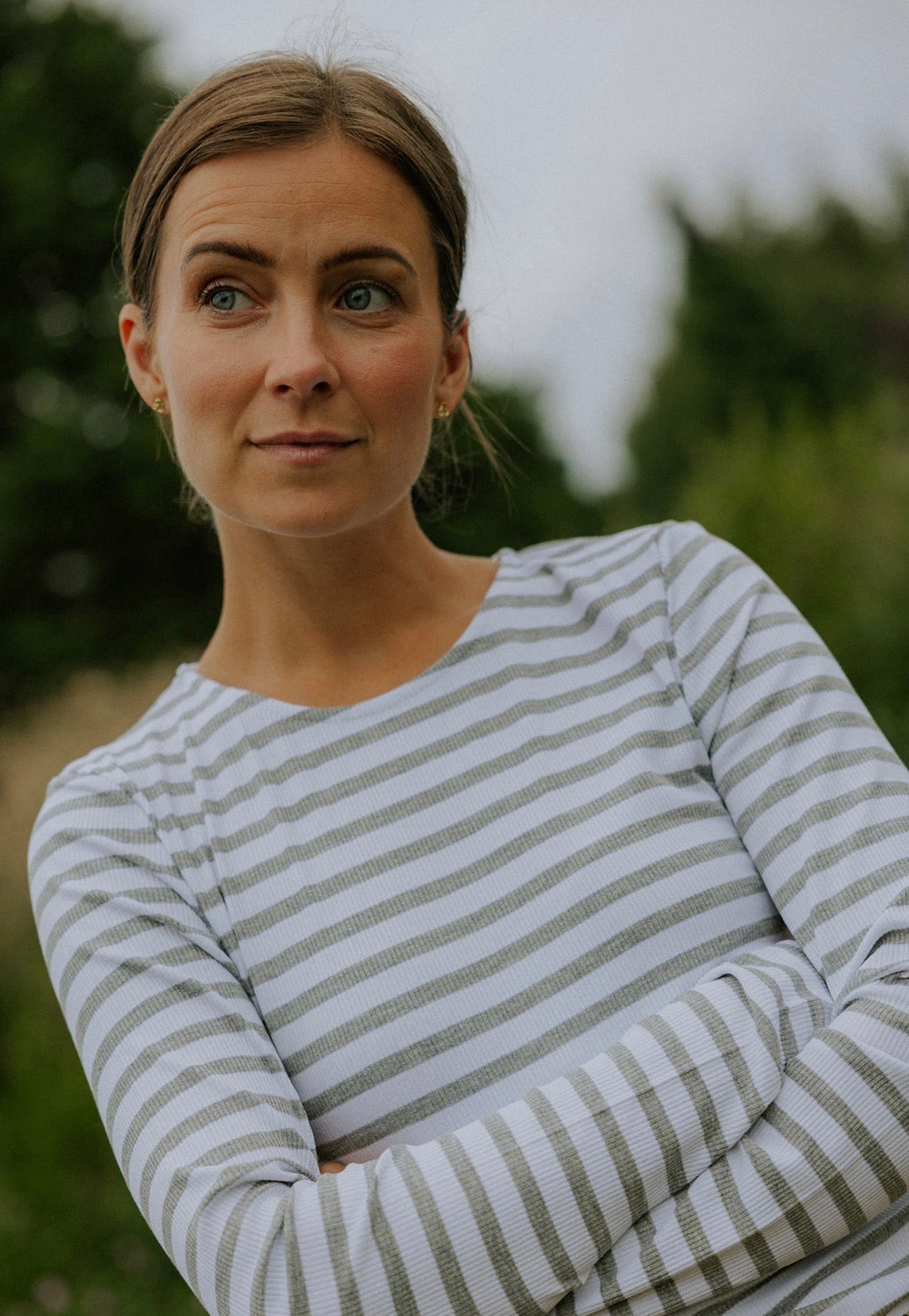 Everyday Stripes Blus - Svart