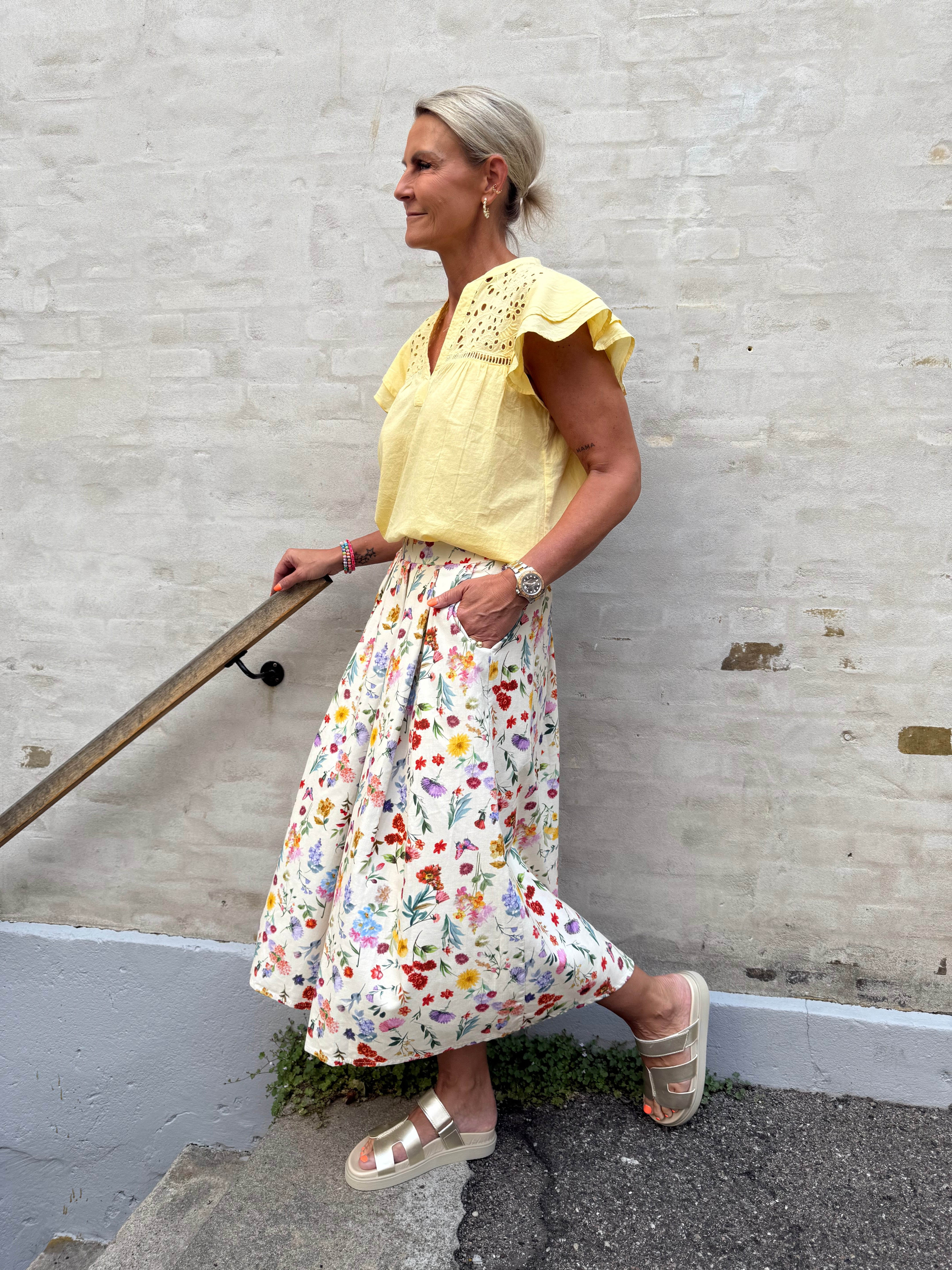 Christel Solid Top - Light Yellow