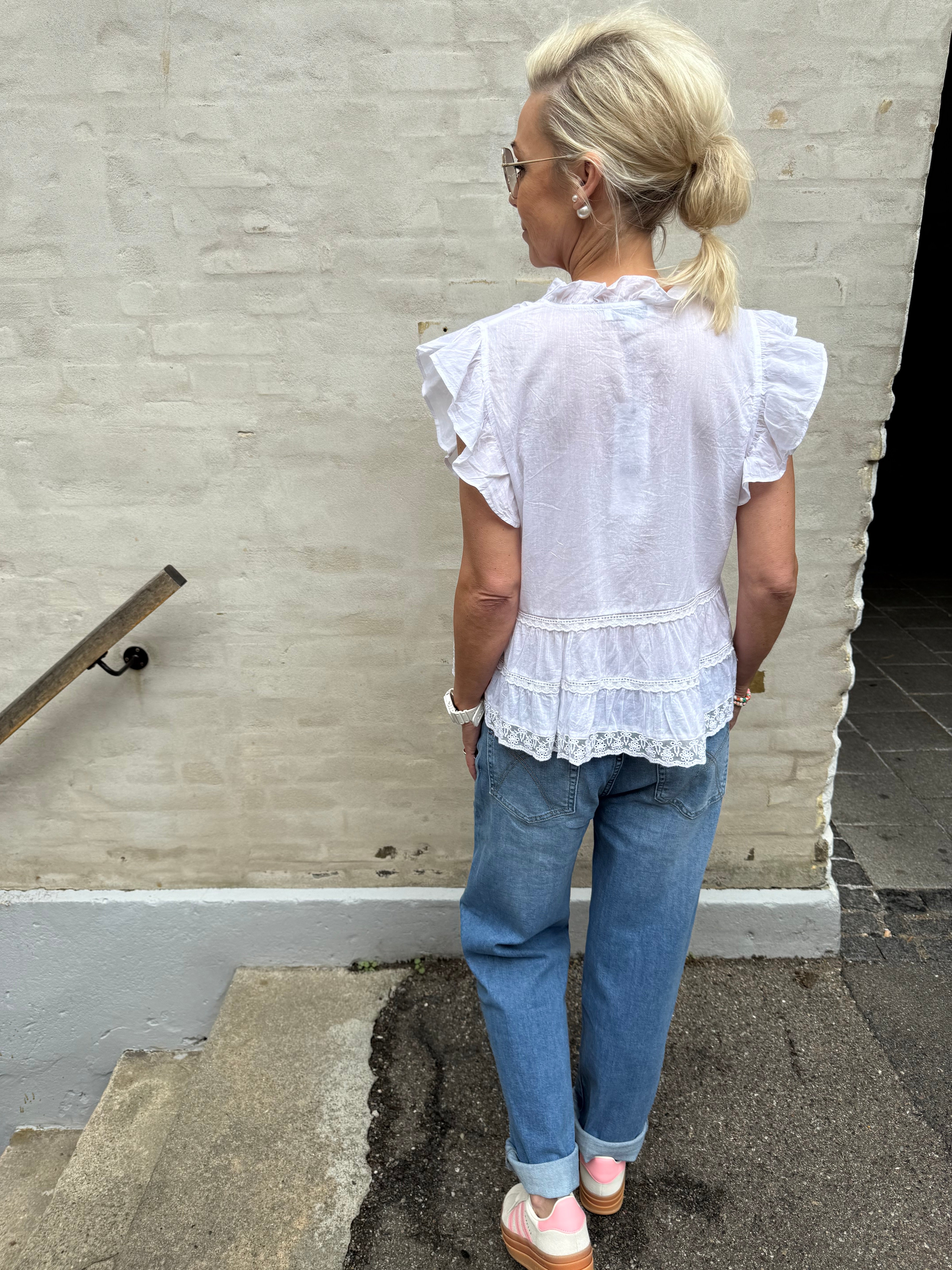 Audrey Top - White