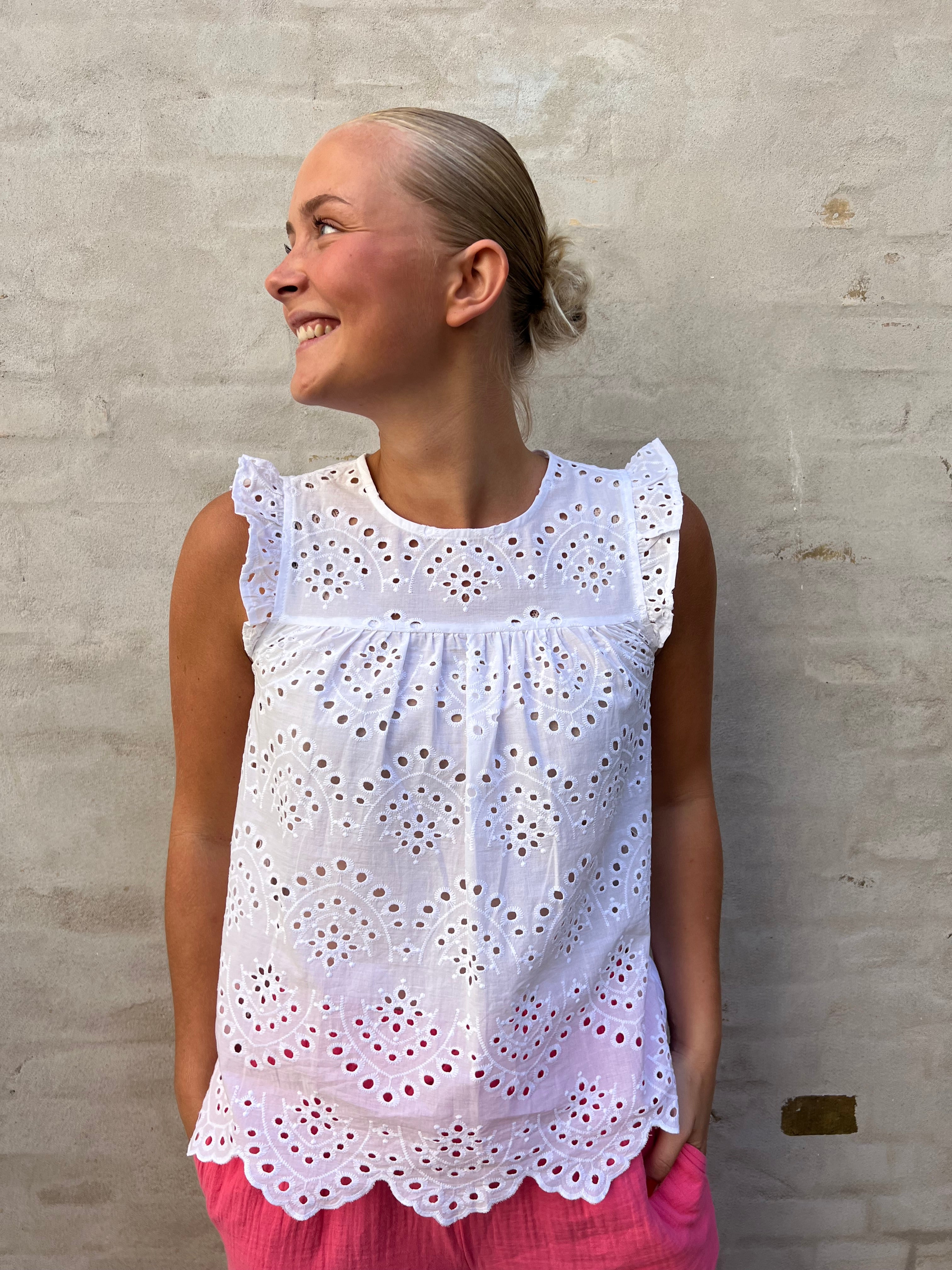 Vilde top bright white