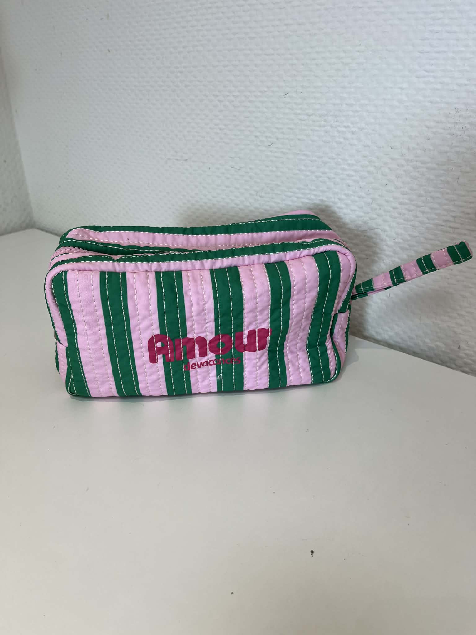 Amour De Vacances Small Bag - Green/Pink