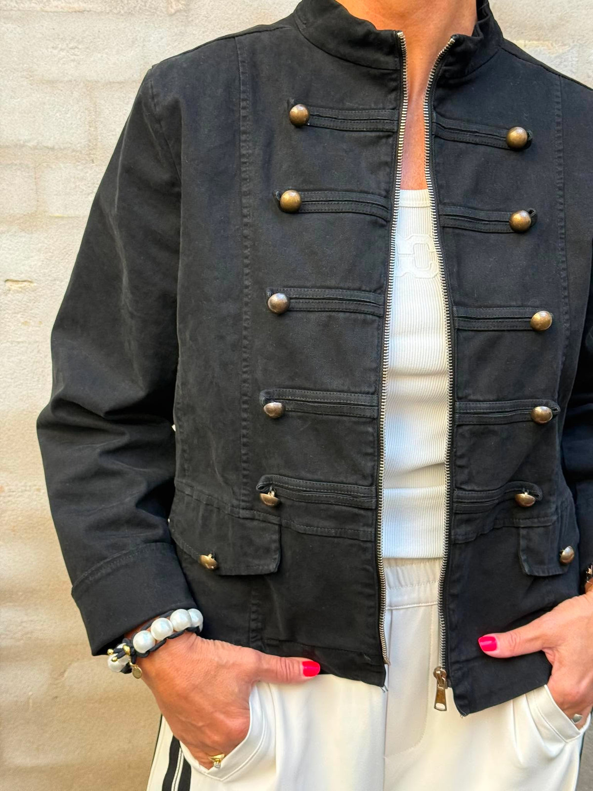 PREORDER-Baldoni Jacket - Black