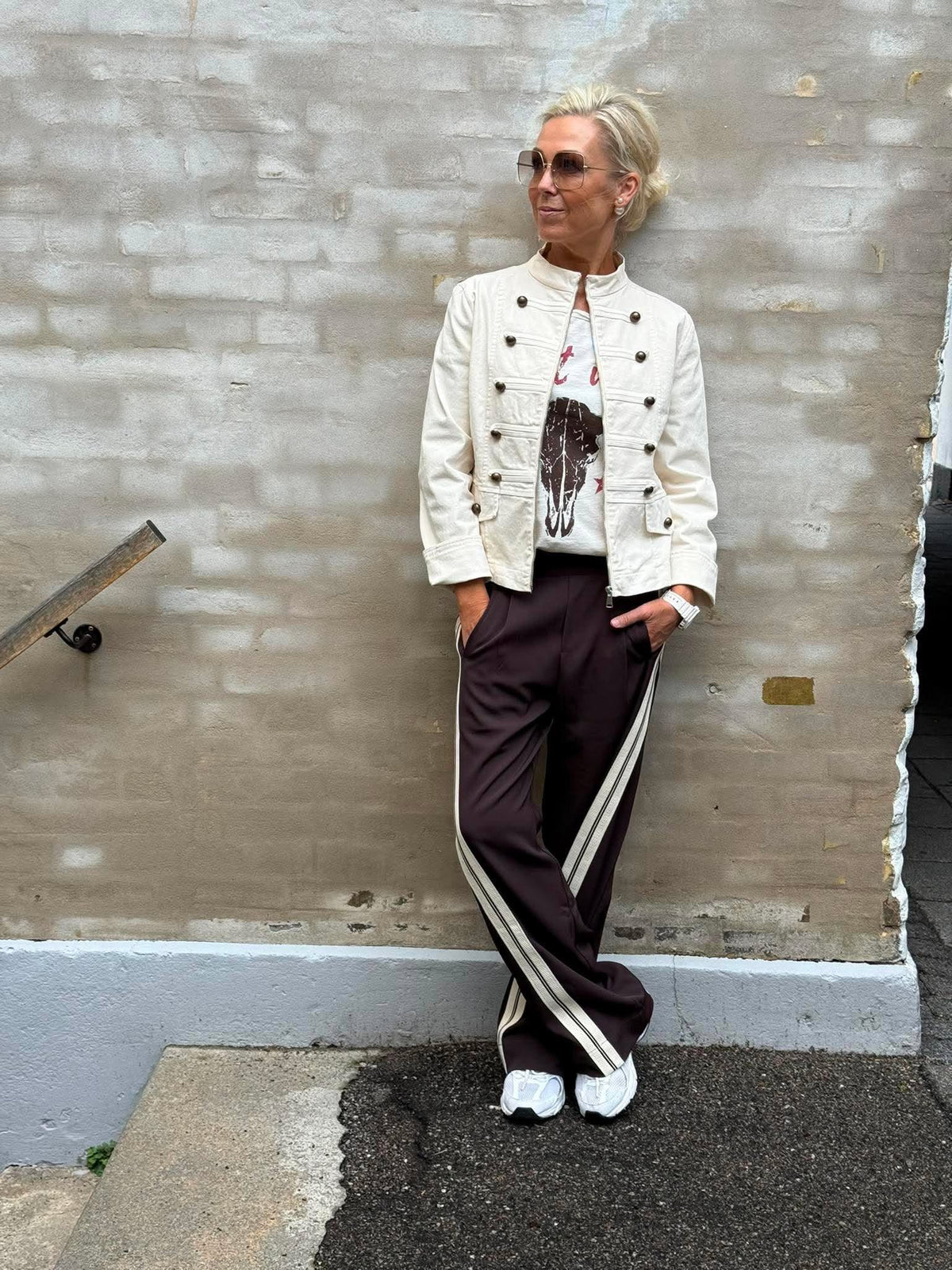 PREORDER-Baldoni Jacket - Off White