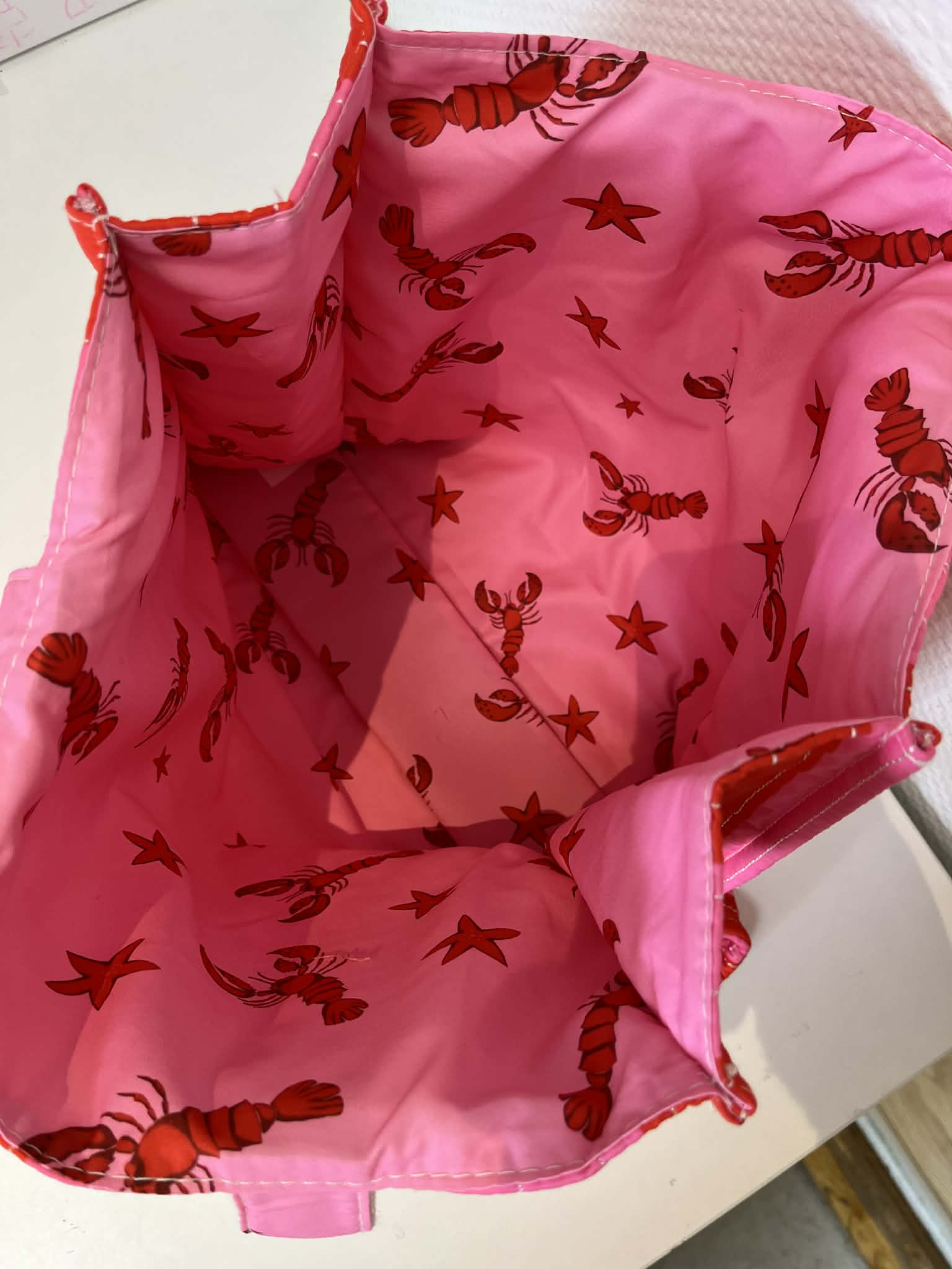 Ciao Bella Big Bag - Red/Pink