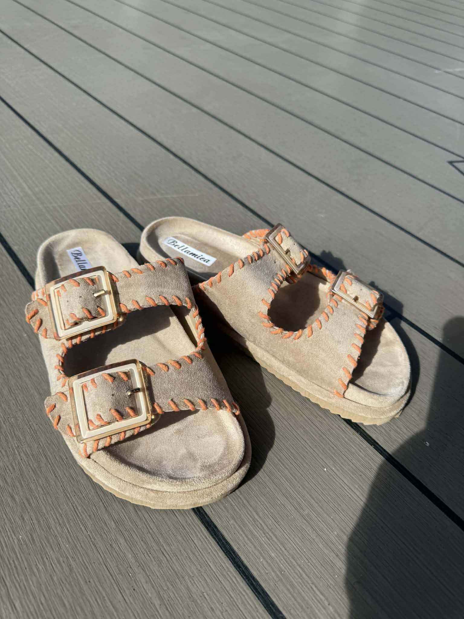 Simona Sandals - Khaki